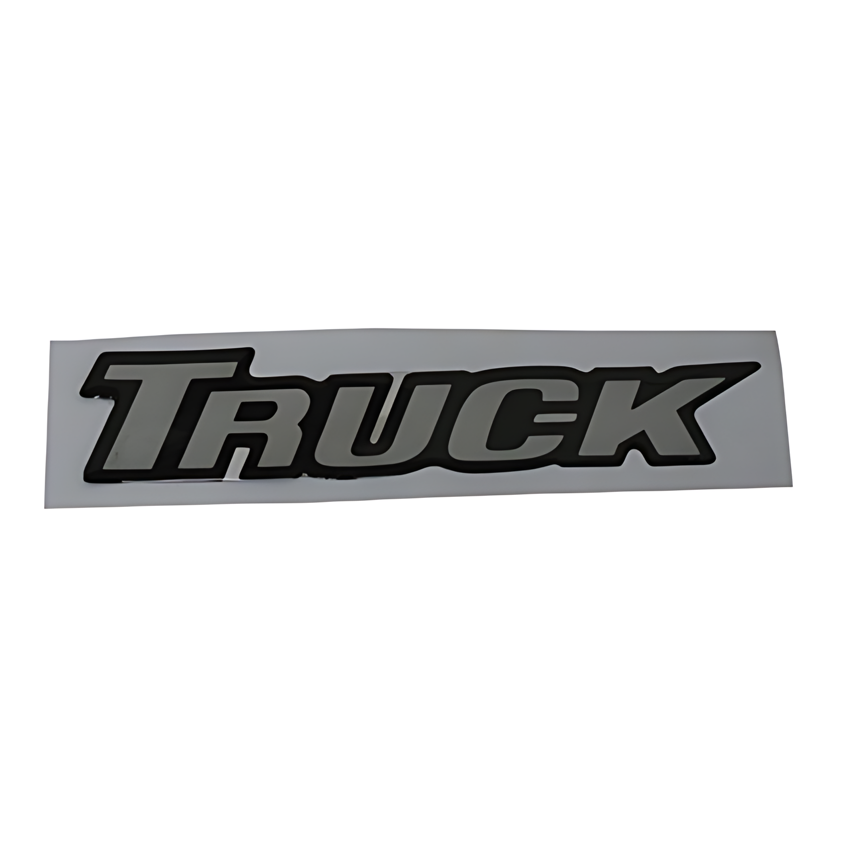 EMBLEMA RESINADO LETRA TRUCK (UNITARIO) - MB675