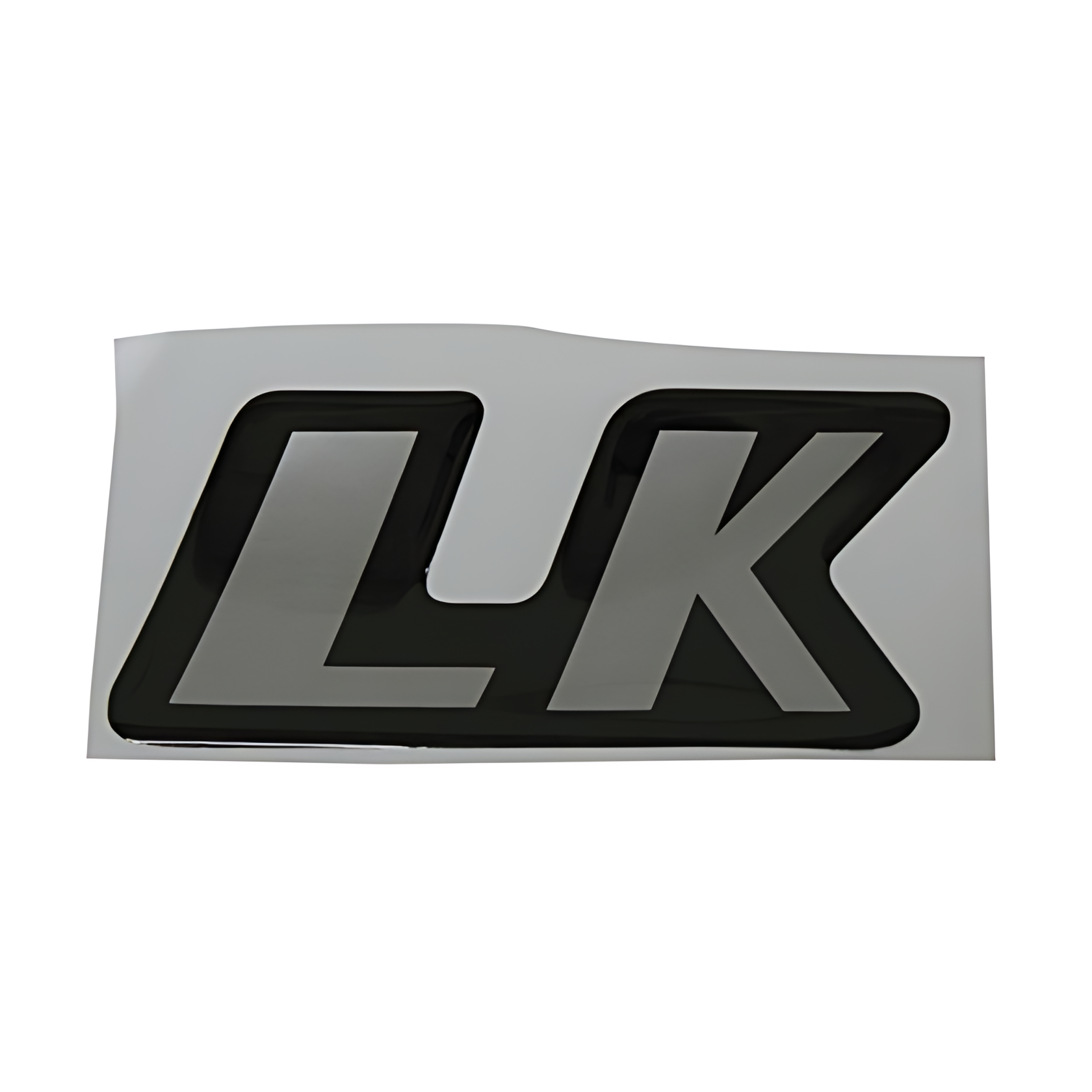 EMBLEMA RESINADO LETRA LK (UNITARIO) - MB676