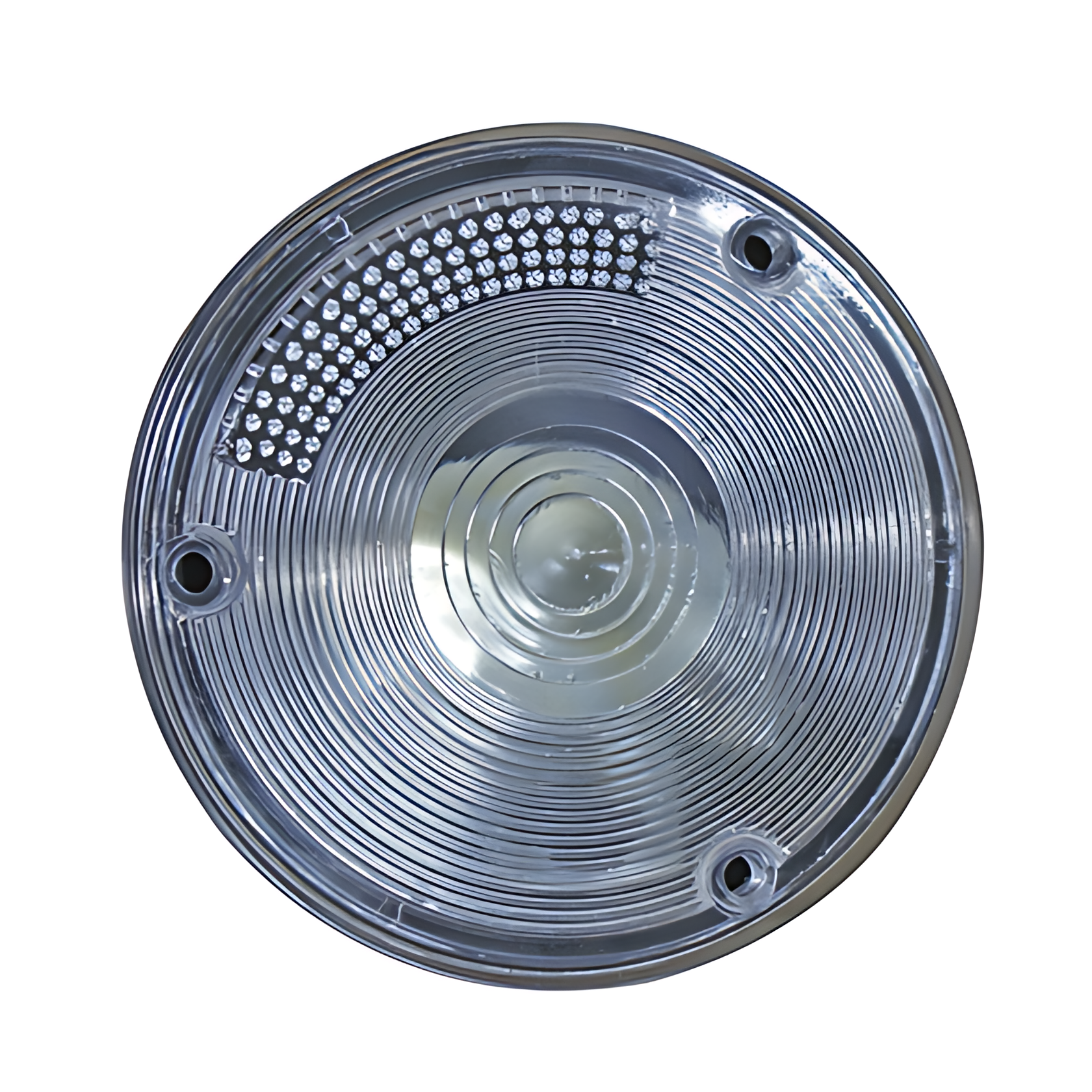 LANTERNA REDONDA CRISTAL TRASEIRA COM VIGIA - ML0035D