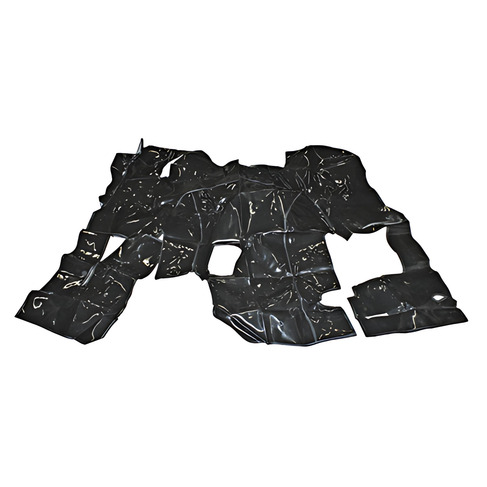 TAPETE VINIL PRETO COM CAPUS - UPS344P