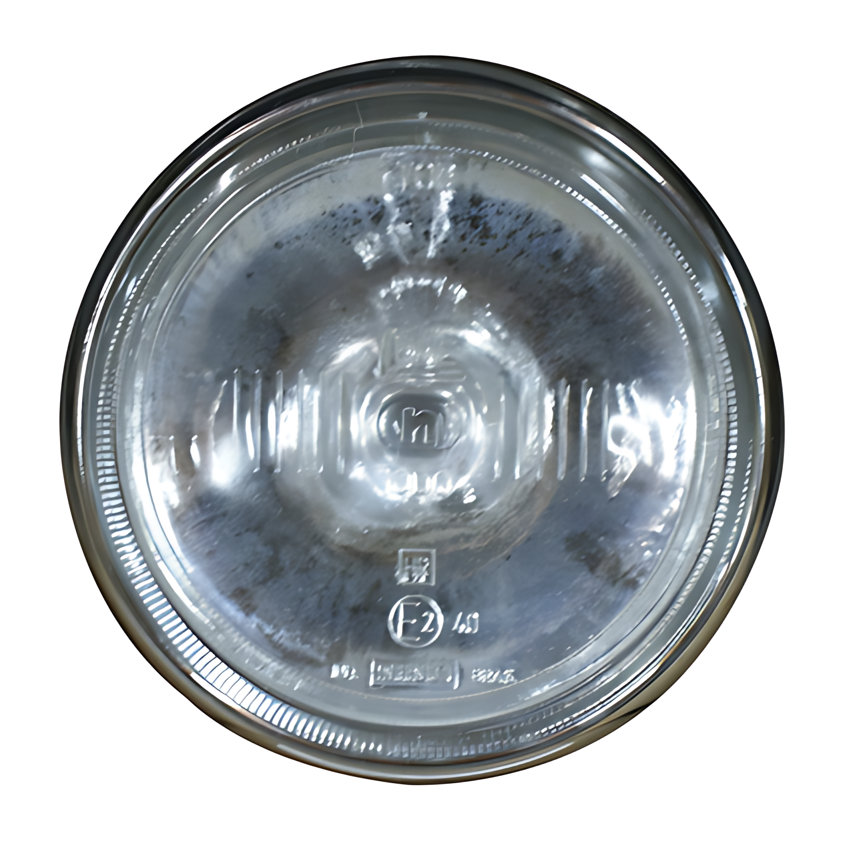 FAROL MILHA CRISTAL CARCACA ARO CROMADO - ML0457