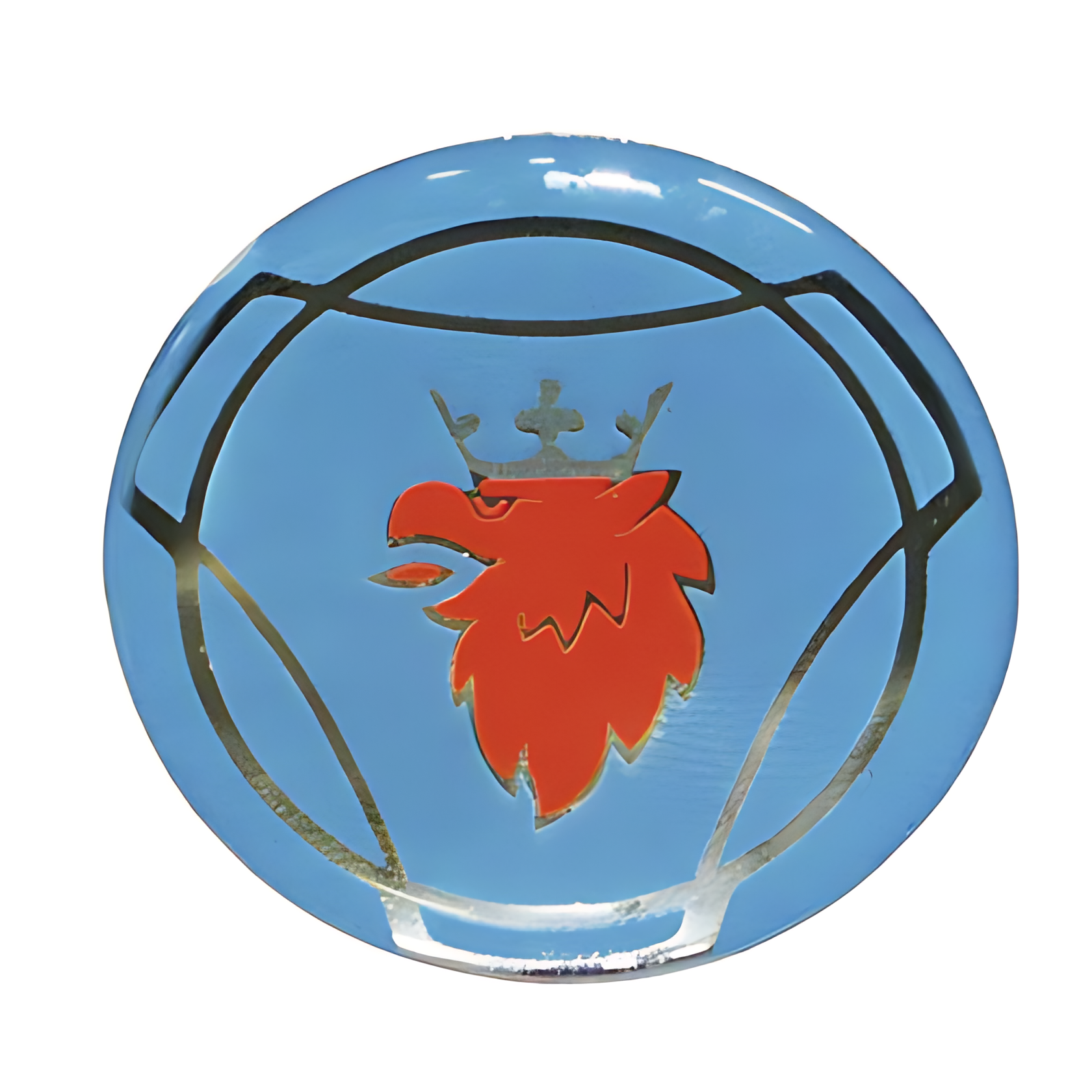 EMBLEMA TPA. VOLANT. R-T 114 - ML0587