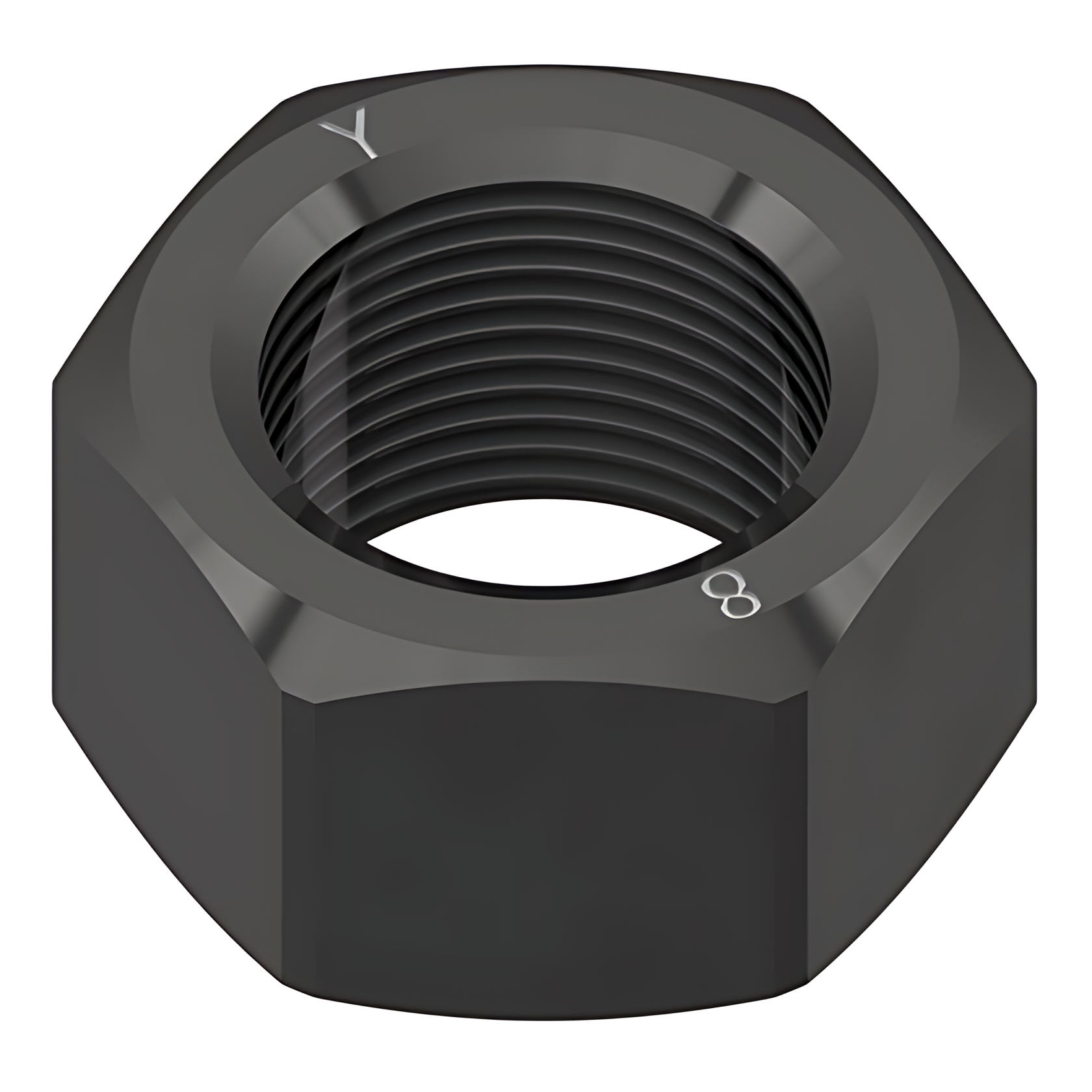 PORCA SEXTAVADA M12X1,50MB ALTURA 10MM ROSCA FINA - 36432