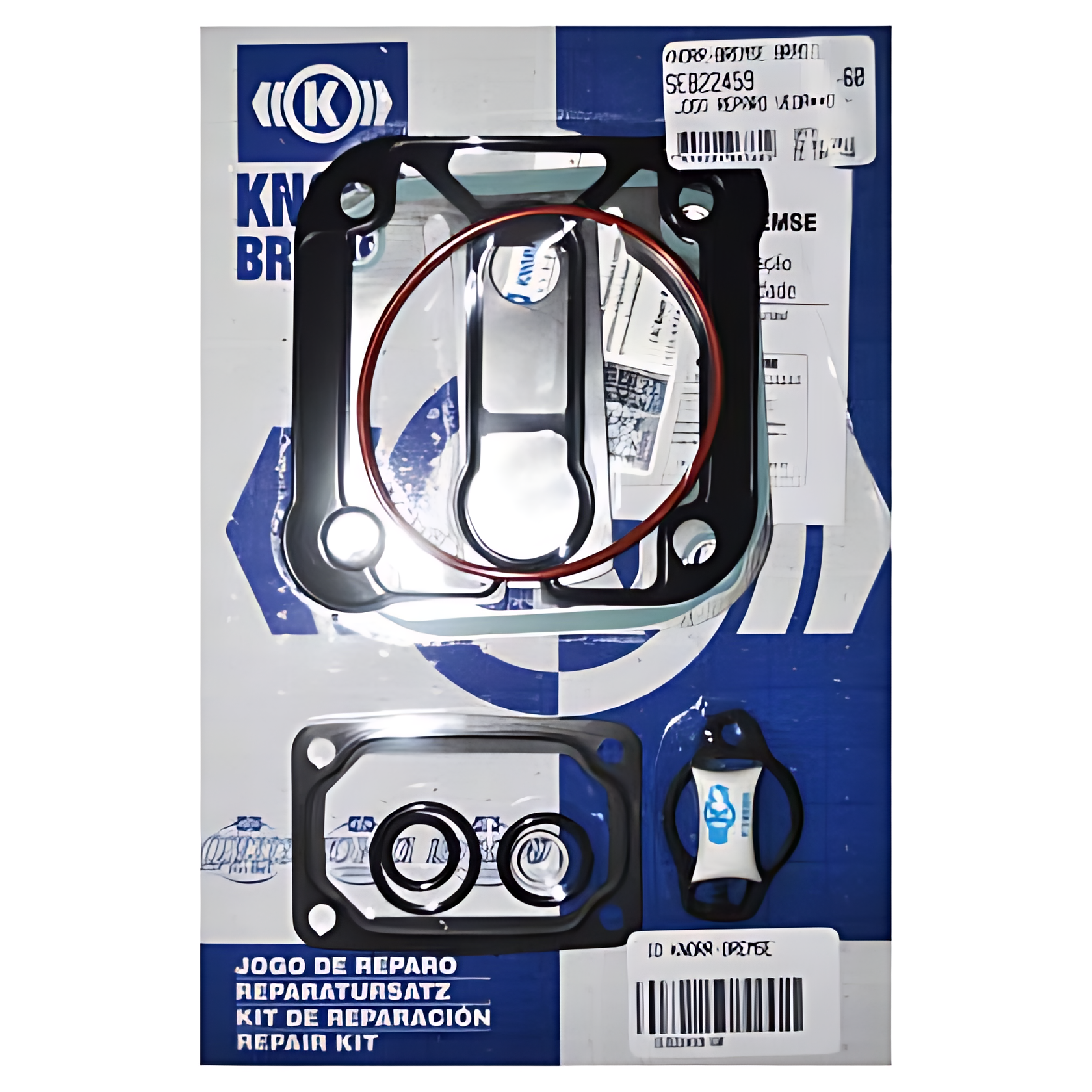 JOGO JUNTAS CABECOTE COMPRESSOR KNORR 815 - SEB22459