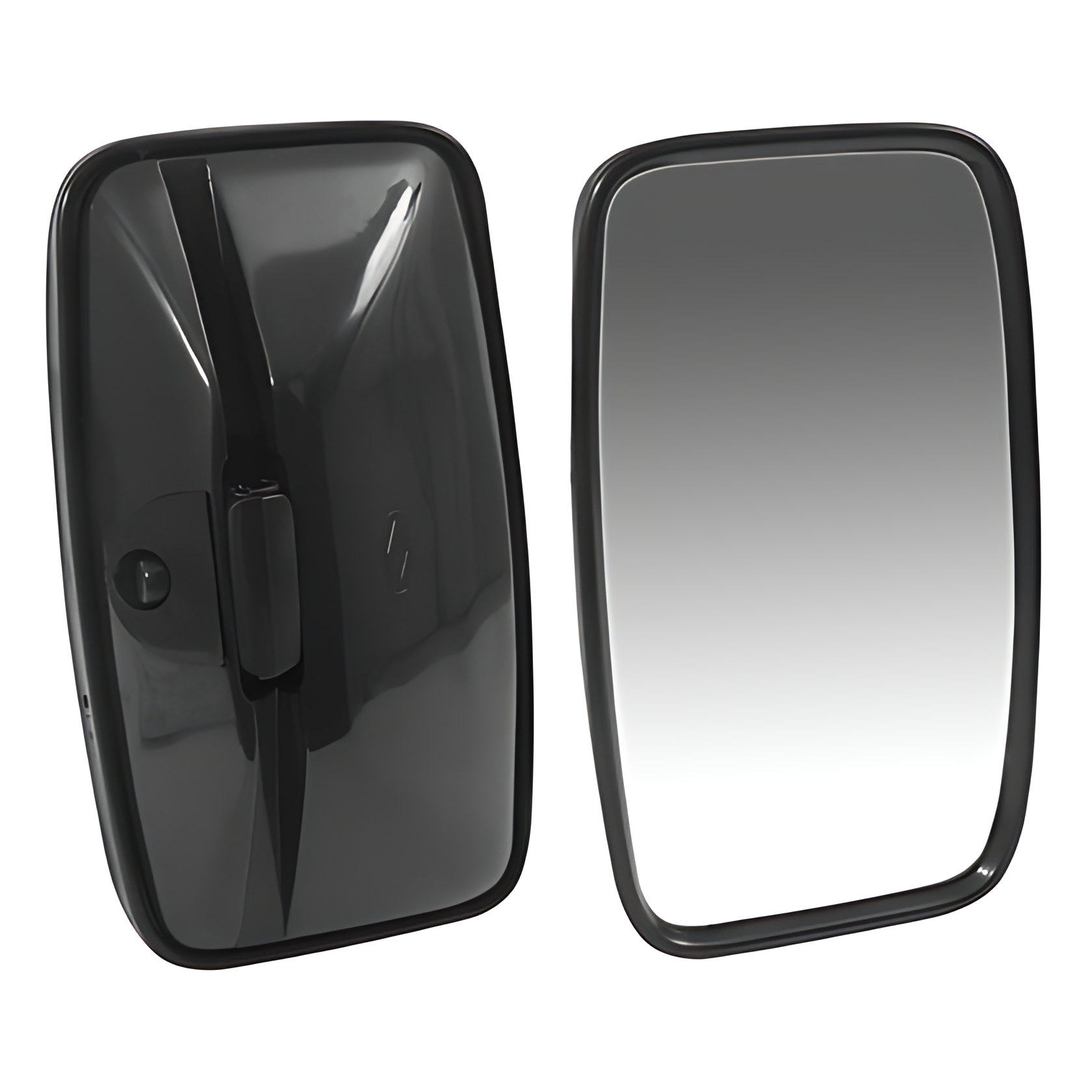 ESPELHO RETROVISOR UNIVERSAL PEQUENO PLANO LISO 320X190MM - T00857515