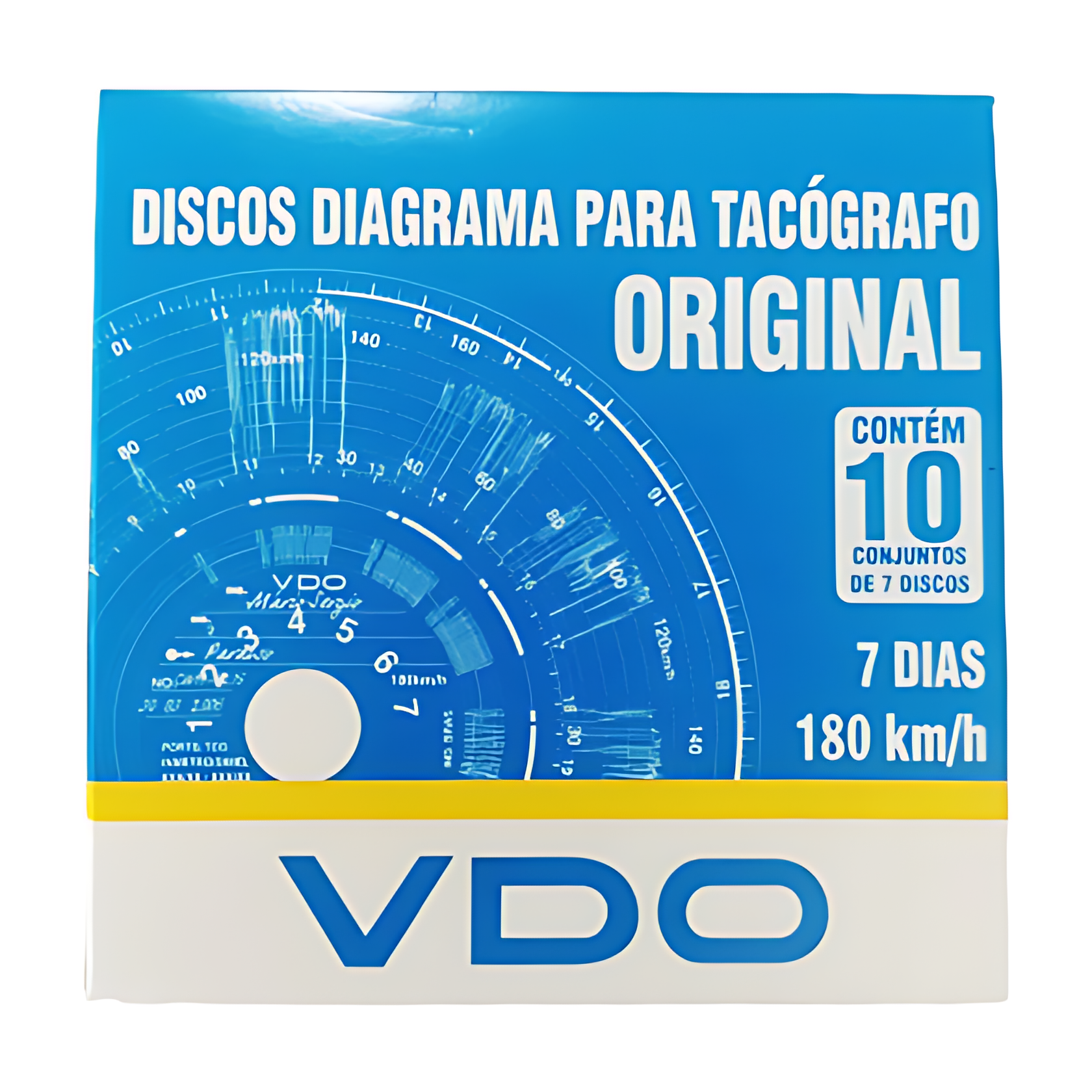 DISCO TACOGRAFO SEMANAL 180 KM 7 DIAS - T00957040