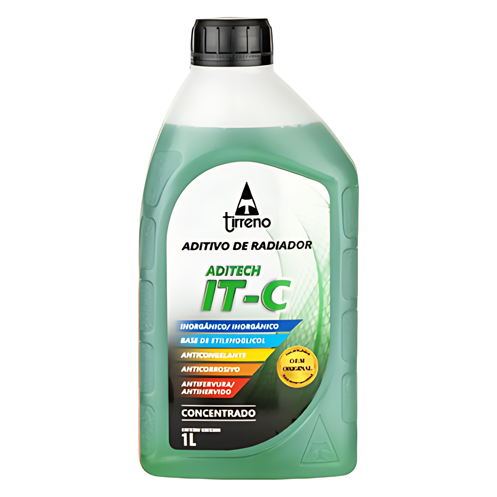ADITIVO INORGANICO CONCENTRADO VERDE 1 LITRO - FLUDS302FU1