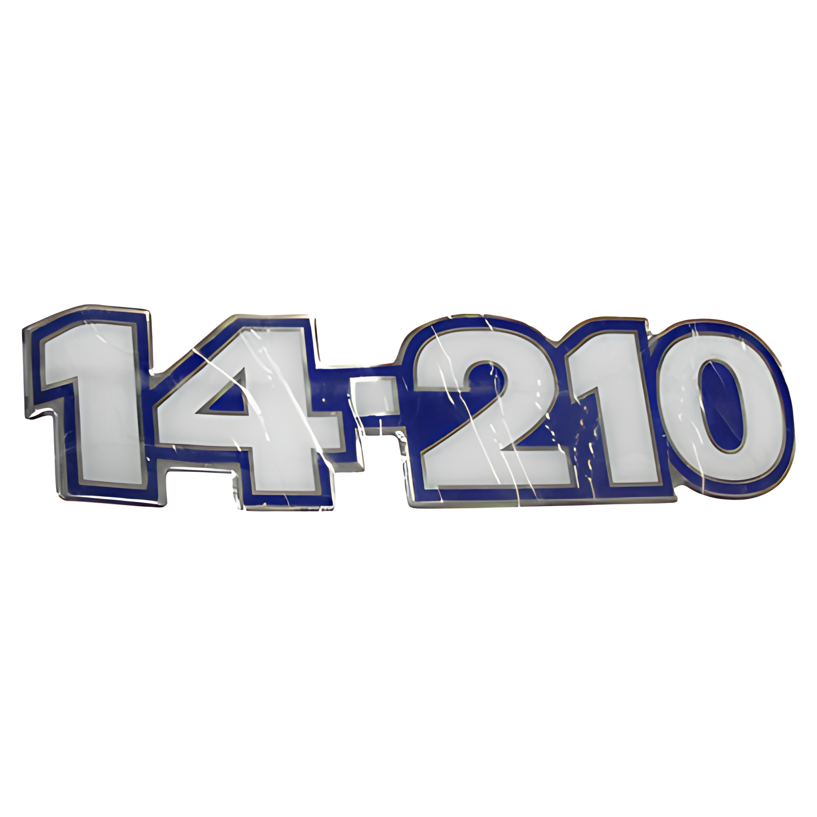 EMBLEMA LATERAL AZUL 14.210 - T14853687B