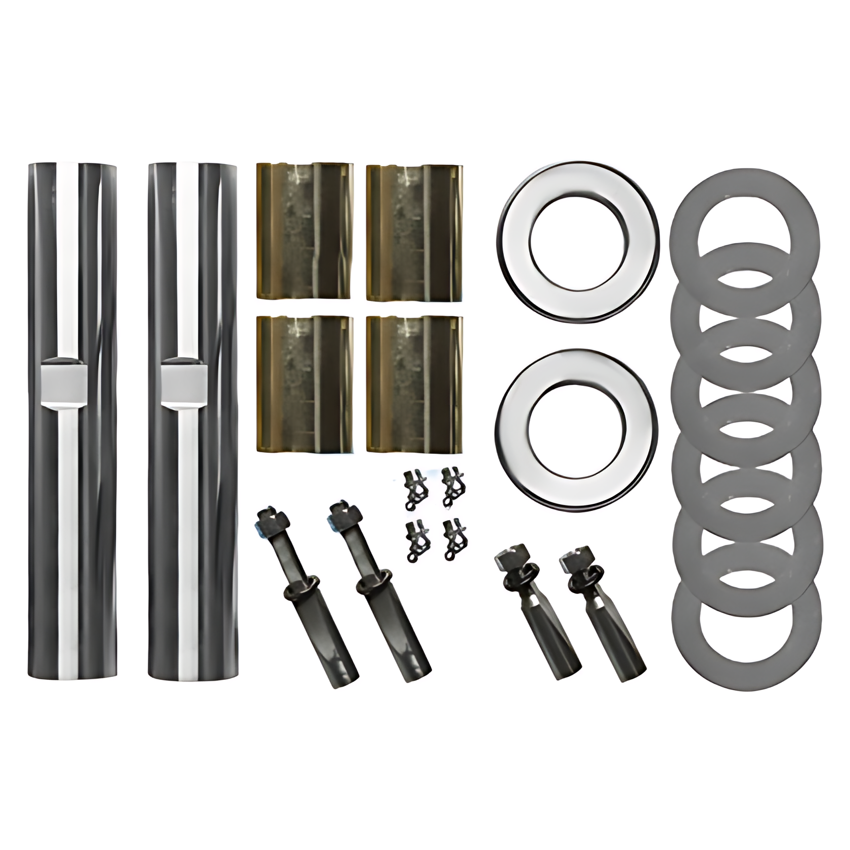 EMBUCHAMENTO MANGA EIXO 45.75MM SEGUNDA MEDIDA ( COMPLETO PINO 264MM COM ROLAMENTO E BUCHA LONGA 65MM ) - T16498629XX-99