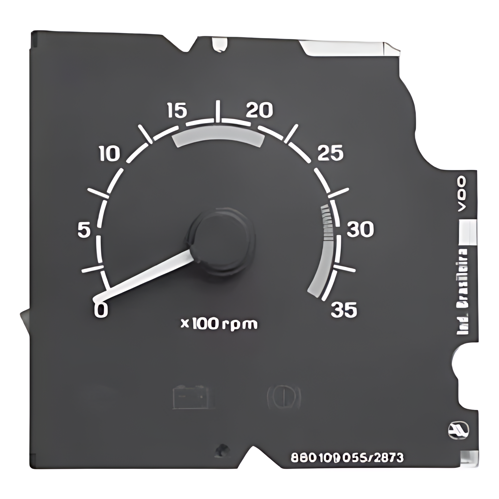 CONTAGIRO 0-35 RPM  FUNDO PRETO - TNR919253