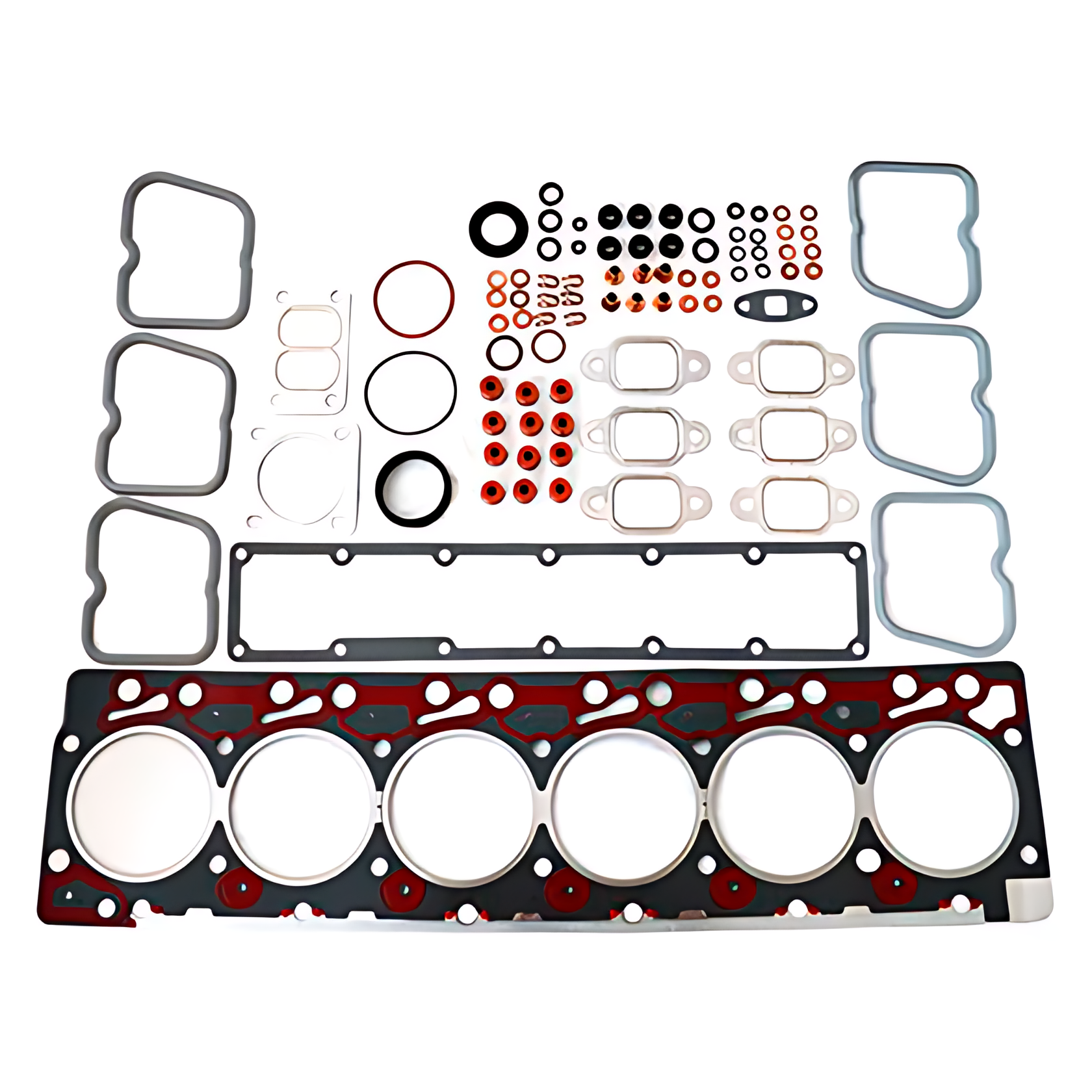 JG JUNTA SUPERIOR CUMMINS  6BTAA 5.9 ( COMPLETO COM RETENTORES ) - 78335941