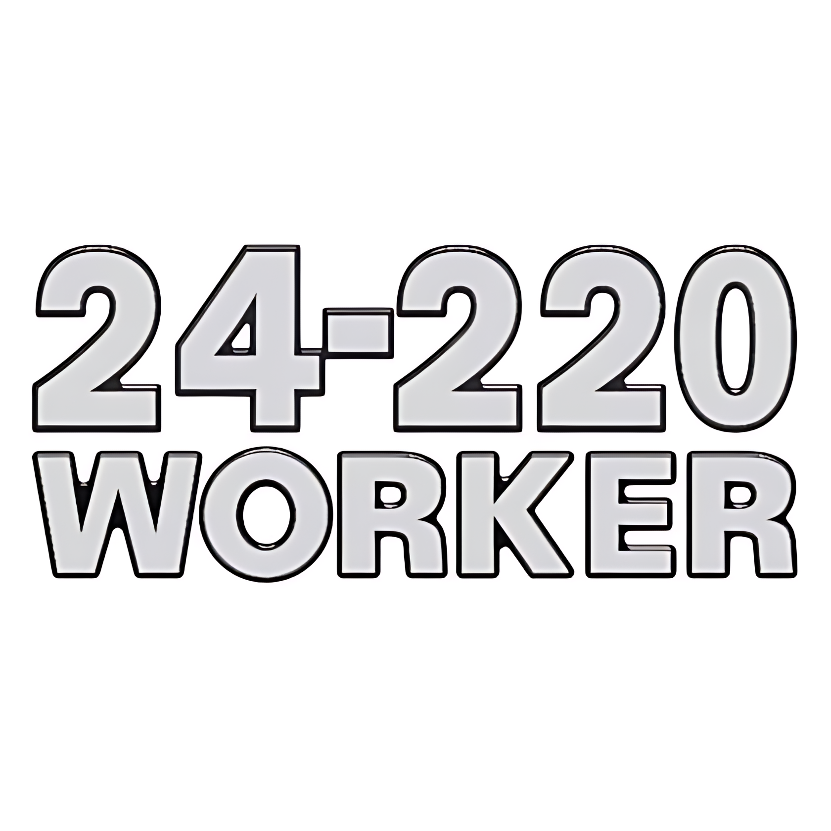 EMBLEMA LATERAL CRISTAL 24220 WORKER - VW24220