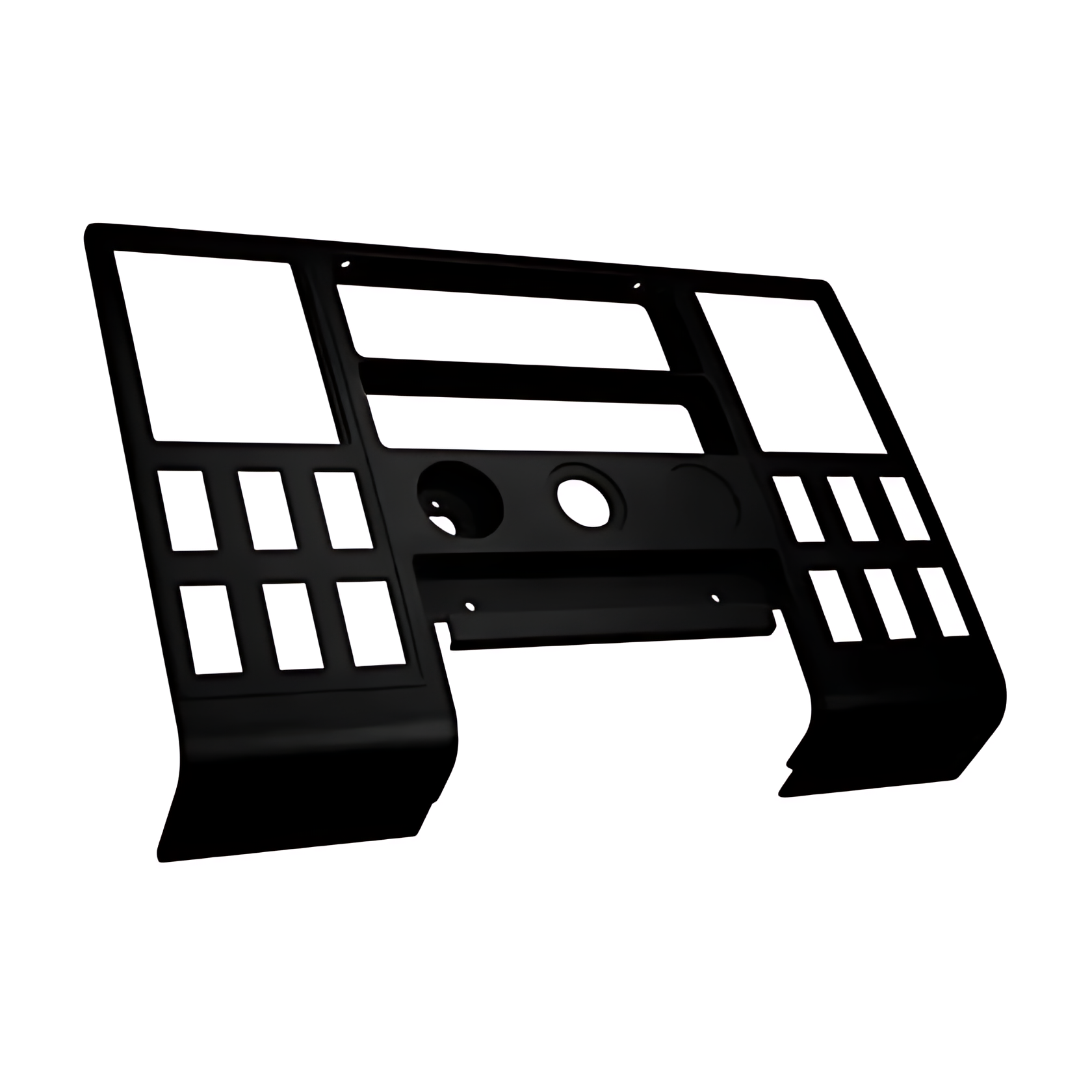 PAINEL RADIO PRETO - 1C4510B838AA