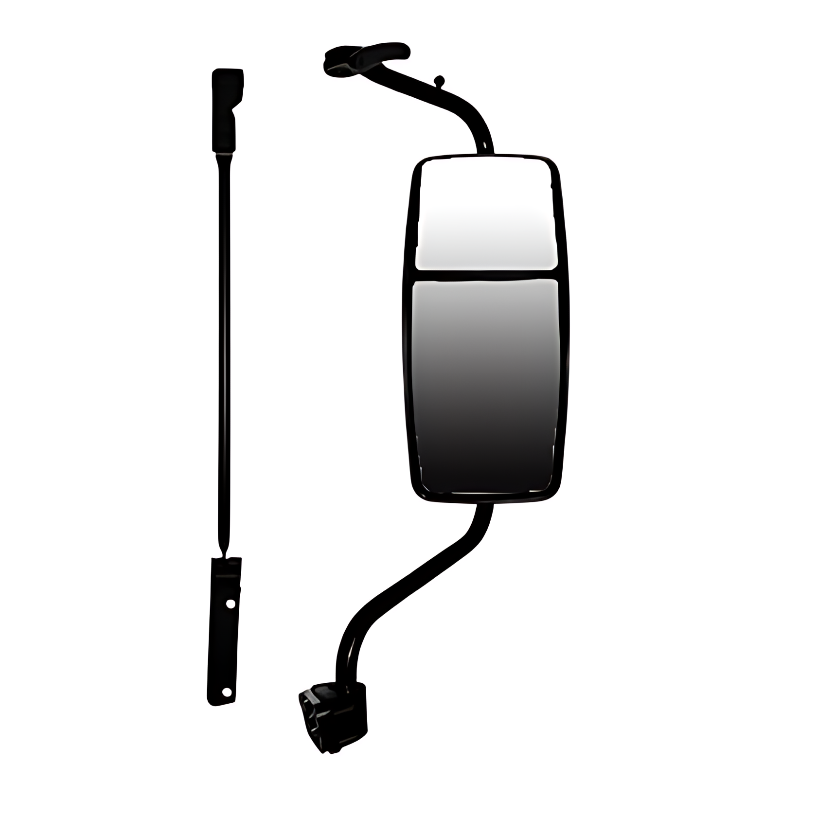 CONJUNTO ESPELHO RETROVISOR LD BIPARTIDO ELETRICO CONVEXO - 2S2857502AM