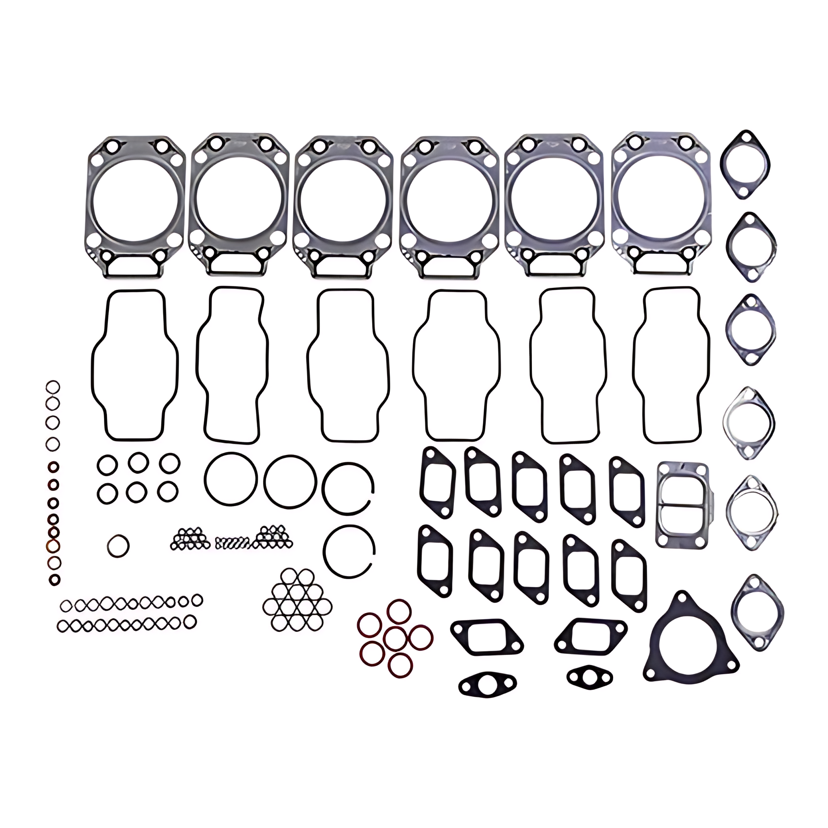 JOGO JUNTAS SUPERIOR MOTOR MWM MAXXFORCE 6CIL EURO 5 - 21811465