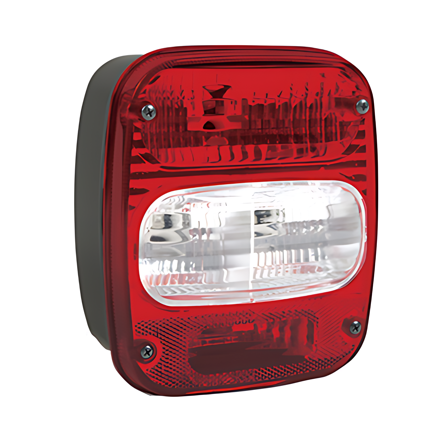 LANTERNA TRASEIRA COM VIGIA LE VERMELHA E CRISTAL - 2RD945095