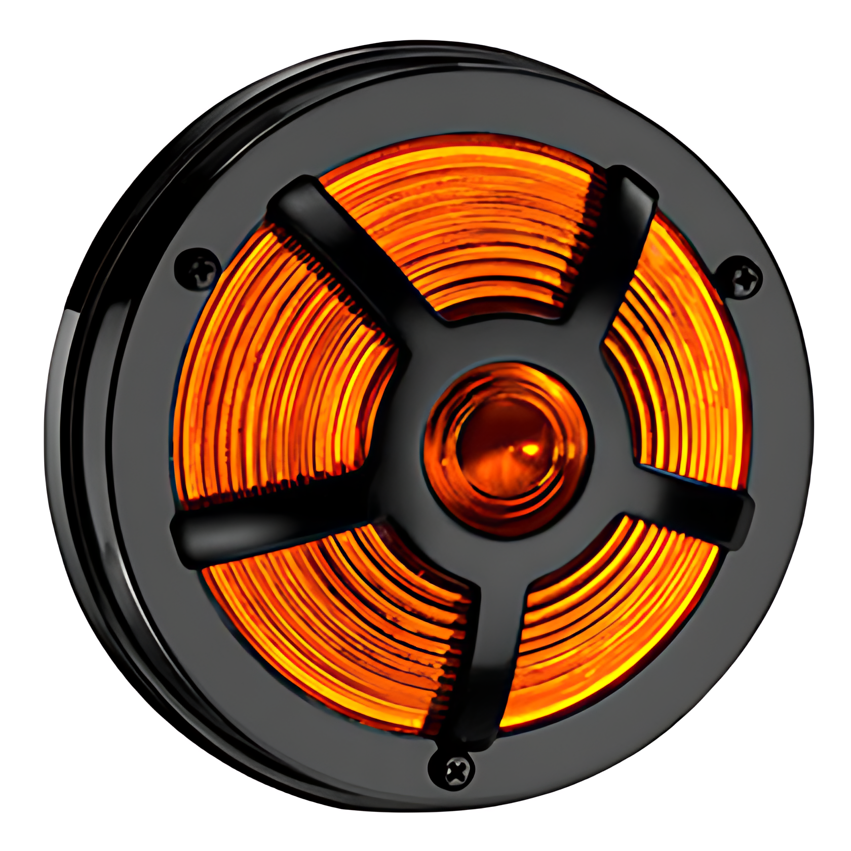 LANTERNA LATERAL COM GRADE (ARANHA) AMBAR - ML3000