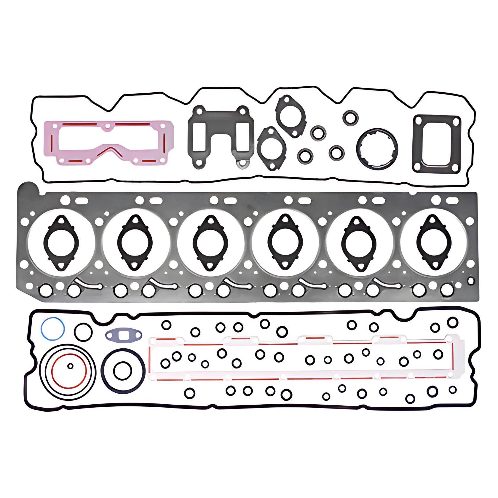 JOGO JUNTAS SUPERIOR MOTOR CUMMINS ISC 8.3 - 2Z0198012A