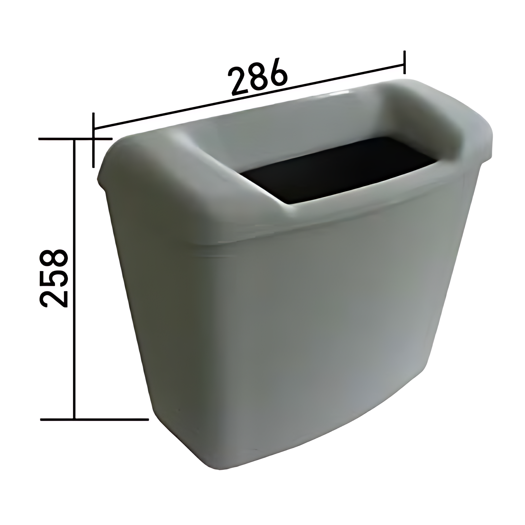 LIXEIRA PEQUENA MICRO COM SUPORTE METALICO - 02316239