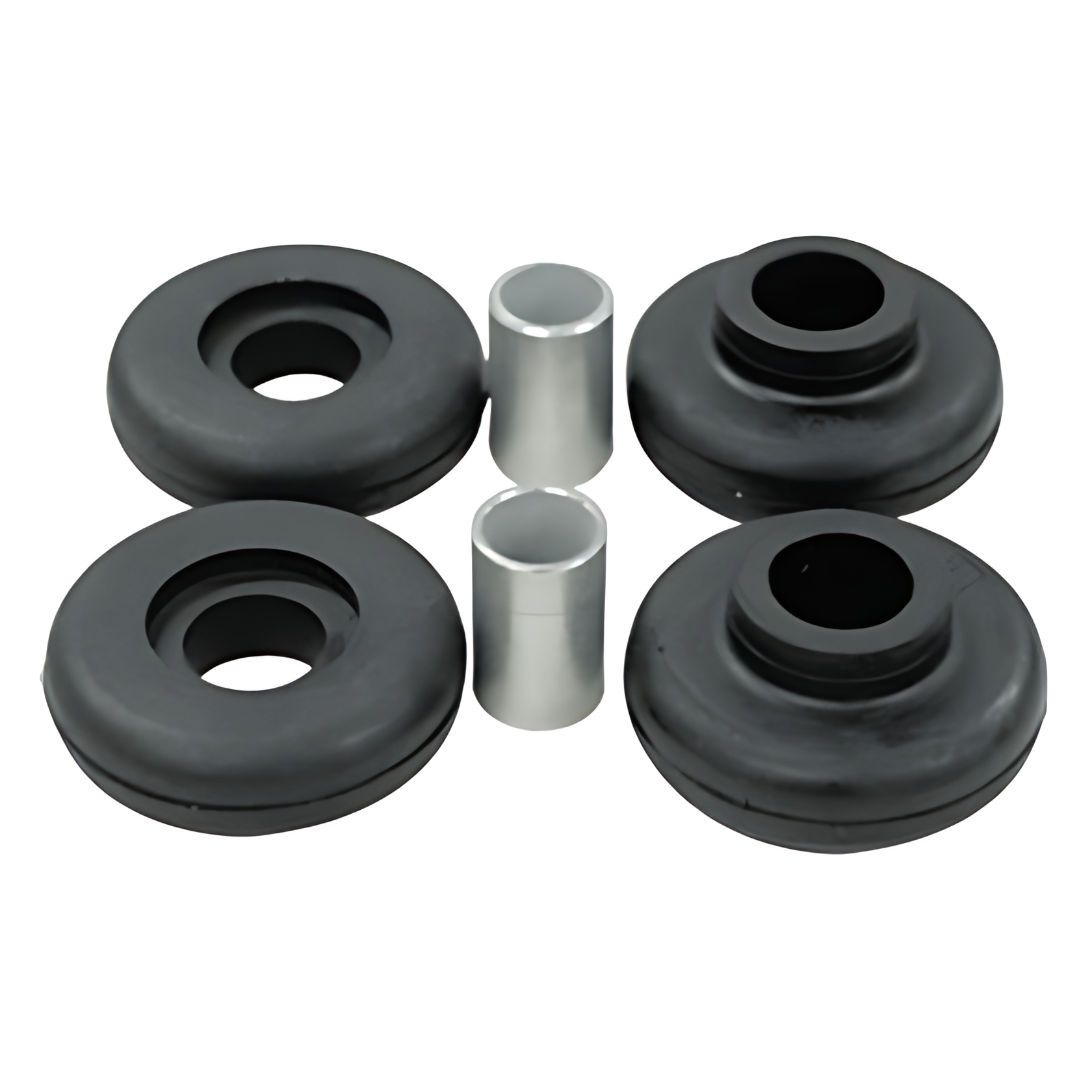 KIT BUCHAS ( ALUMINIO ) BARRA ESTABILIZADORA DIANTEIRA ( INFERIOR SUPERIOR  ESPACADOR ) - R636A