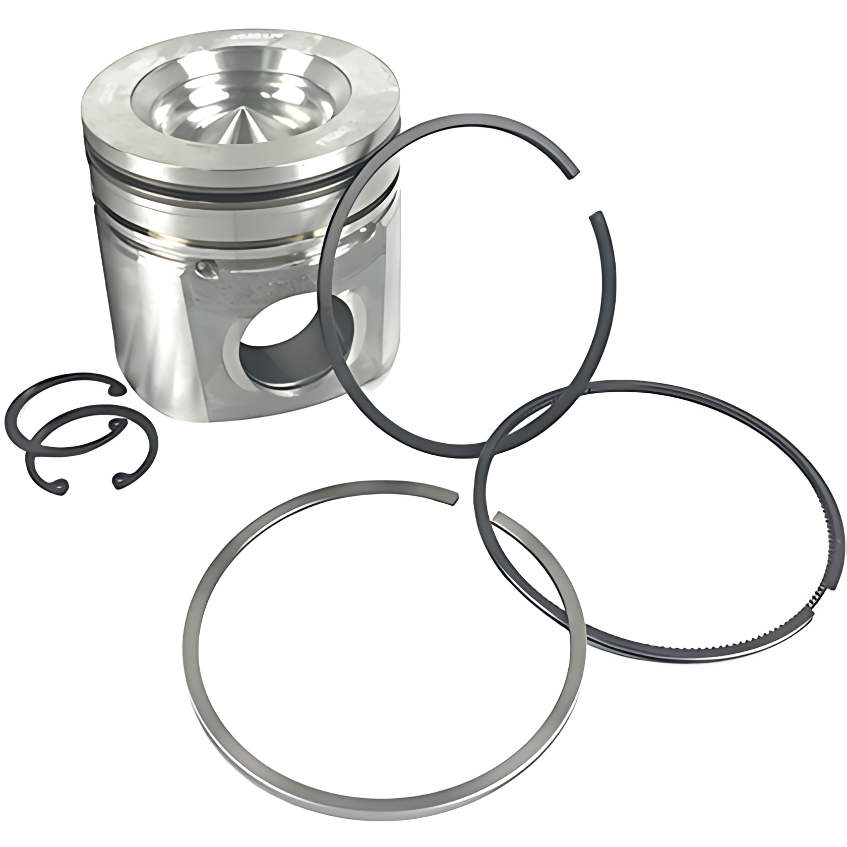 KIT PISTAO COM ANEIS E TRAVAS STD SEM PINO MOTOR CUMMINS ISB  8619 - BH1X6108DA