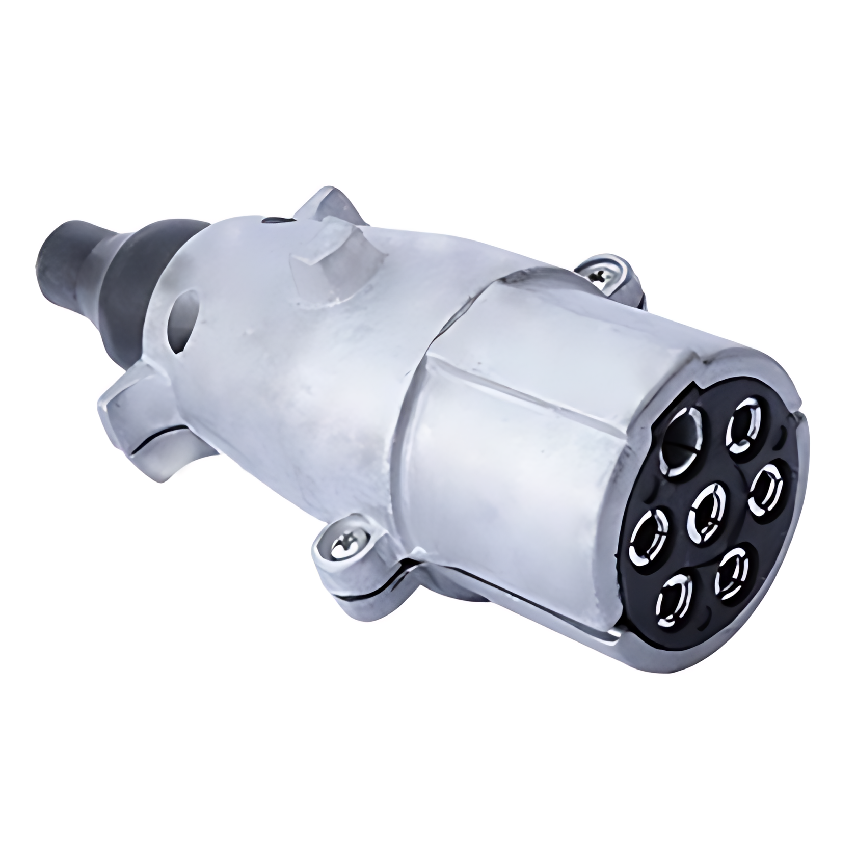 TOMADA ELETRICA 7 POLOS MACHO ALUMINIO - 004200