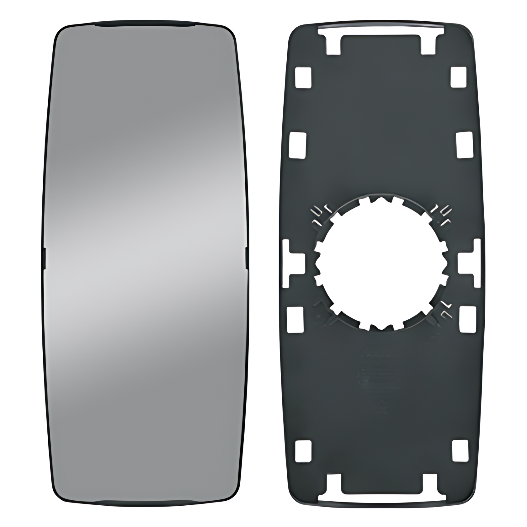 VIDRO ESPELHO RETROVISOR INTEIRICO SEM DESEMBACADOR CONVEXO - 2R2857521G