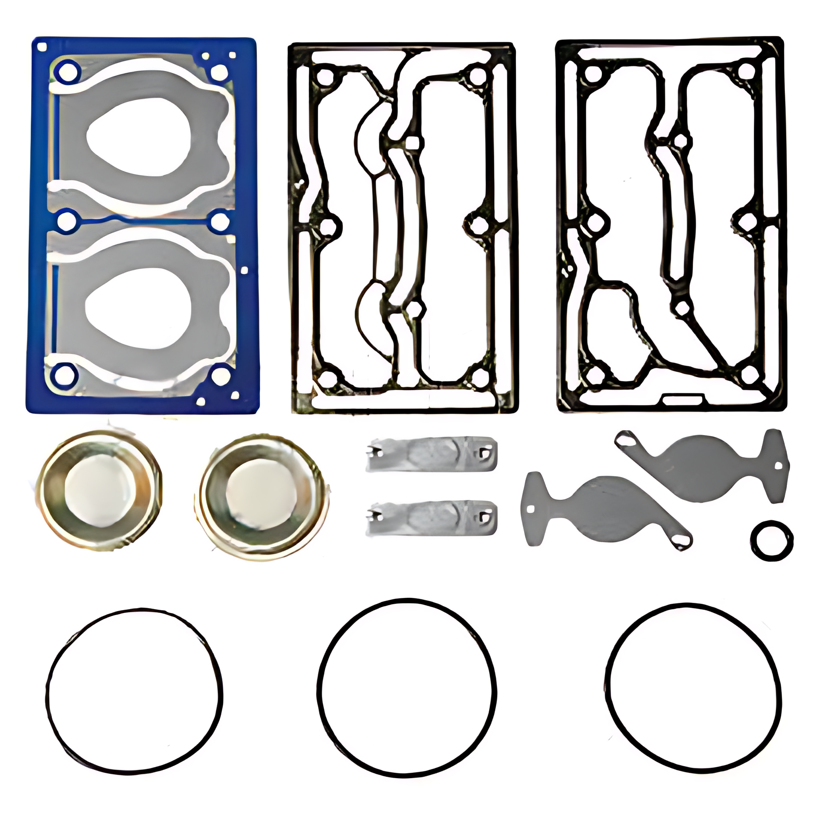 REPARO COMPLETO COMPRESSOR 02 CIL WABCO - QA1667M