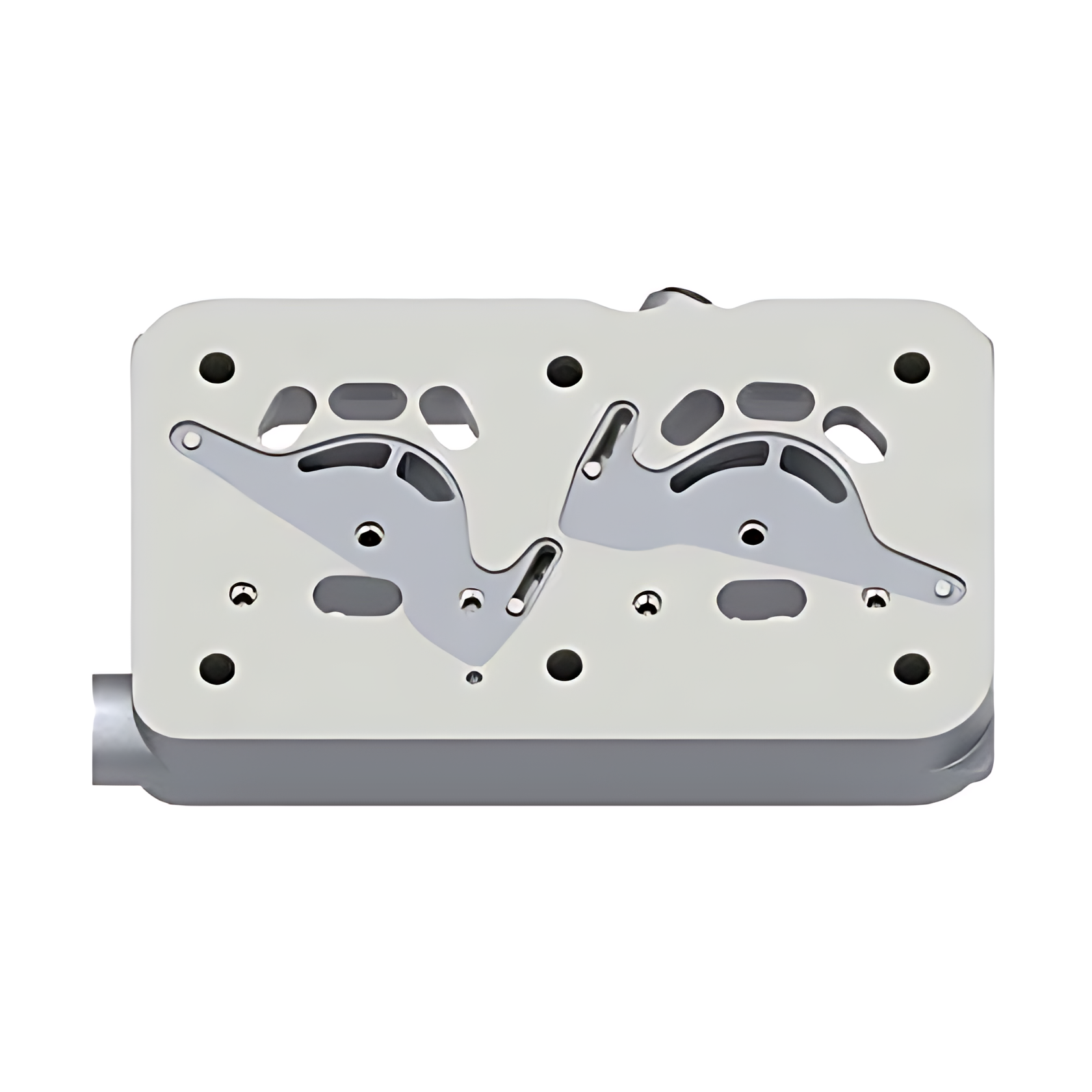 CABECOTE COMPRESSOR AR 2CIL. MBB AXOR O500 - 9129056504