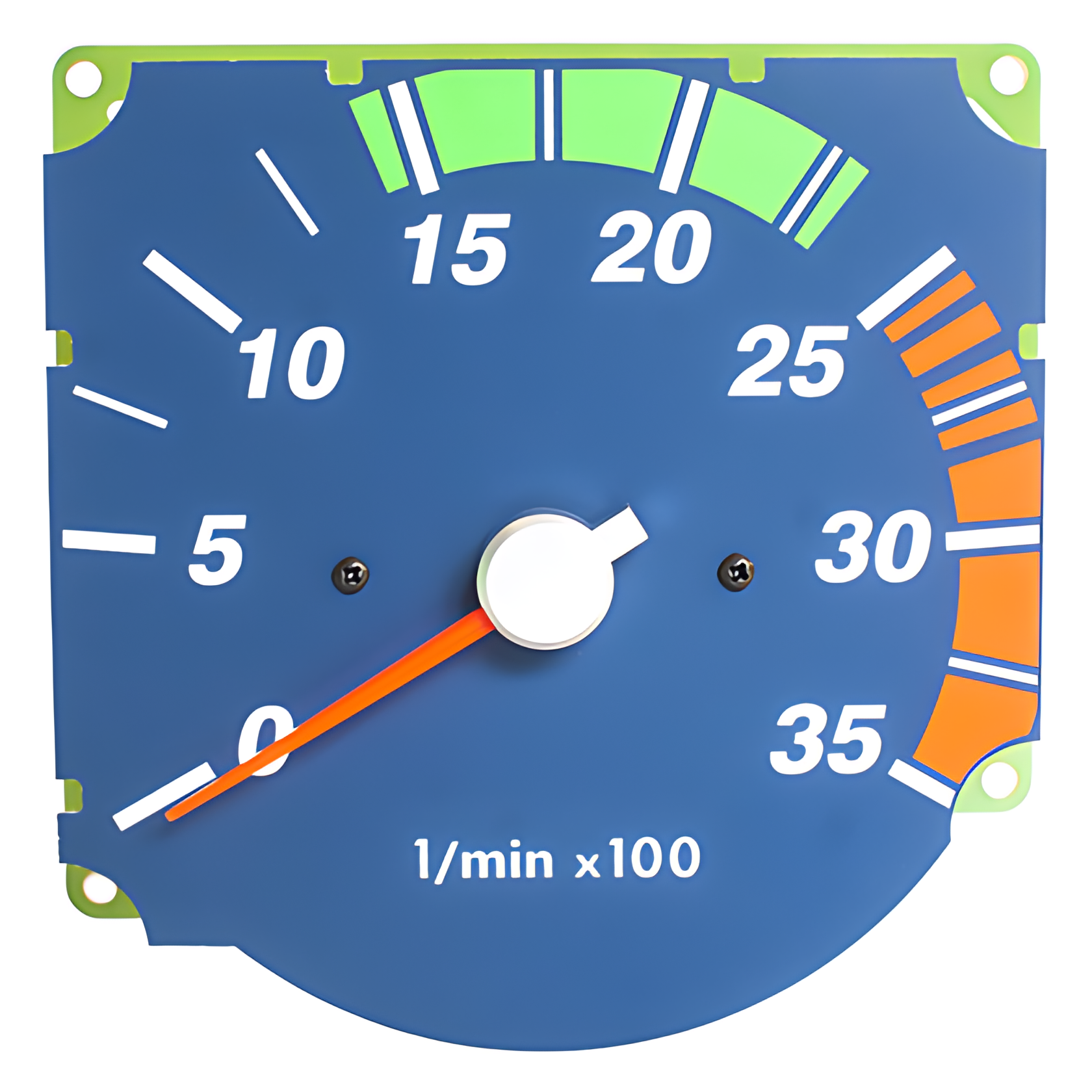 TACOMETRO O-3500 RPM 12V AZUL - 2R0919253C