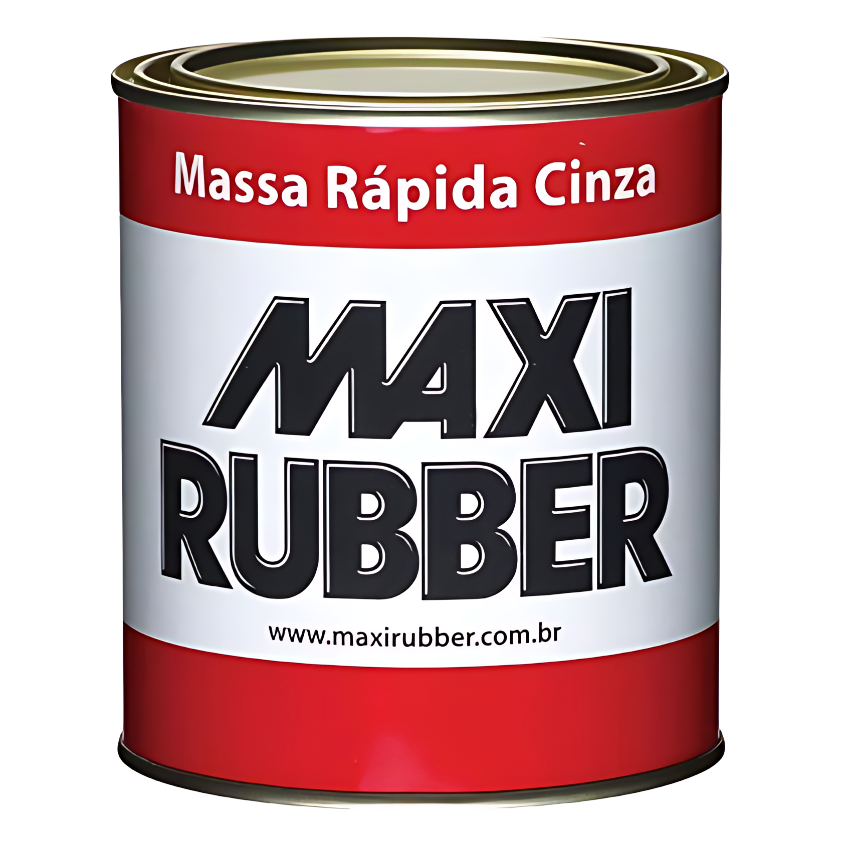 MASSA RAPIDA CINZA MAXI RUBBER - MR01002