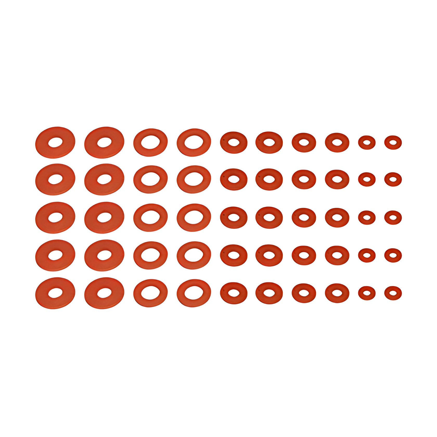 KIT ARRUELA FIBRA 4,5,6,8,10 MM - GB33000