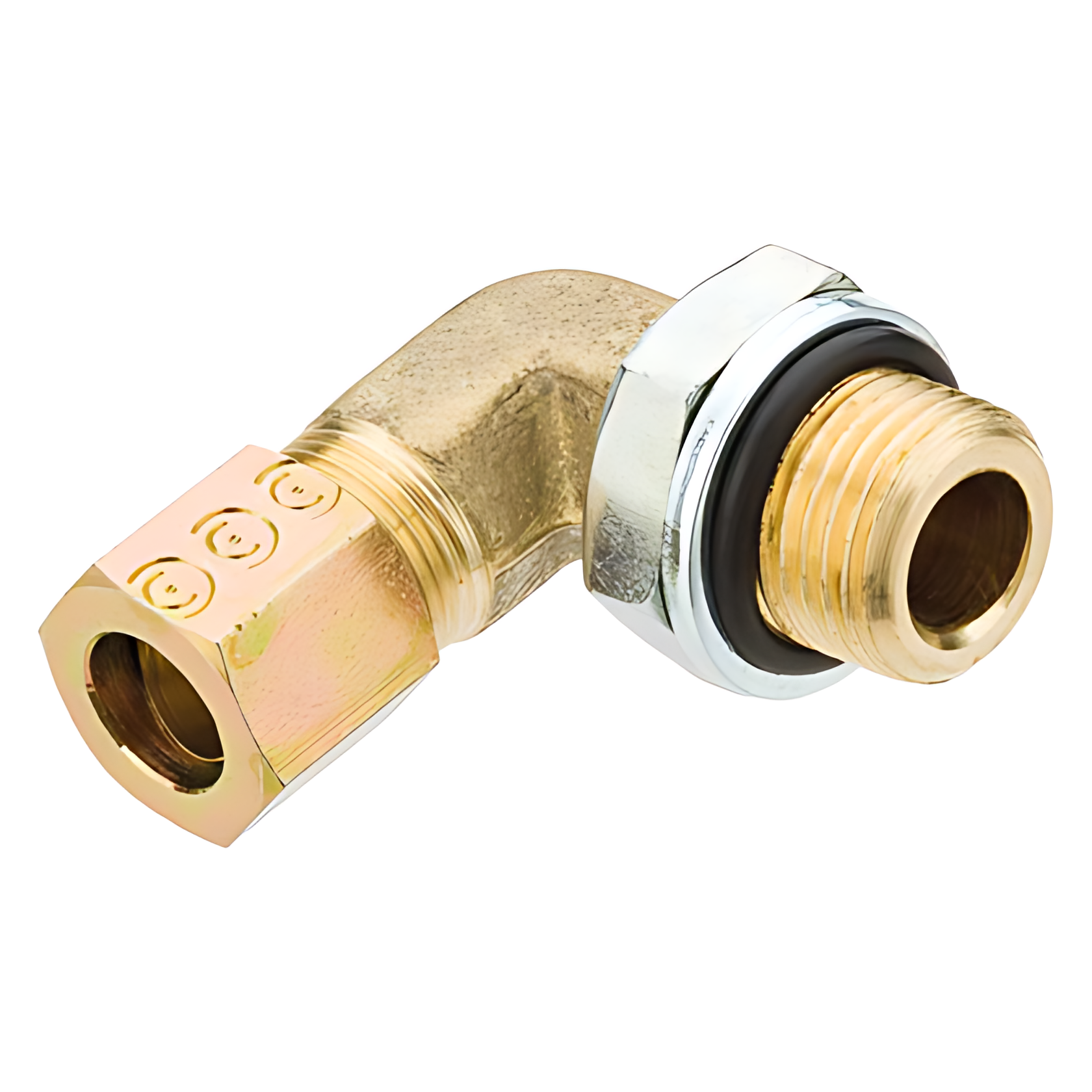 COTOVELO MACHO OD 1/2 X M16 X 1,5MM ( METAL ) - CFM06-0816M