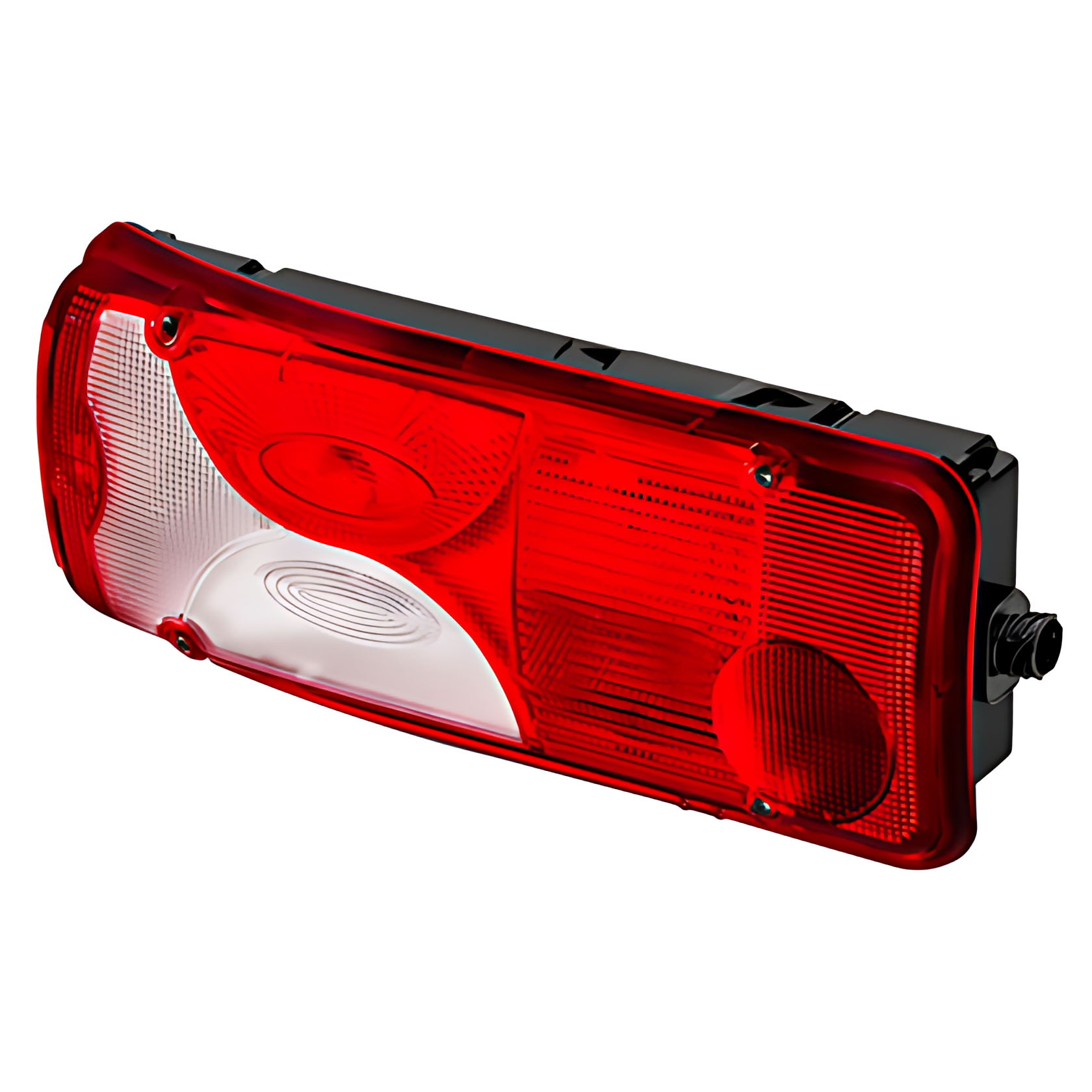 LANTERNA TRASEIRA LE CRISTAL COM VIGIA E CONECTOR  ( PLASTICO ) - 1346