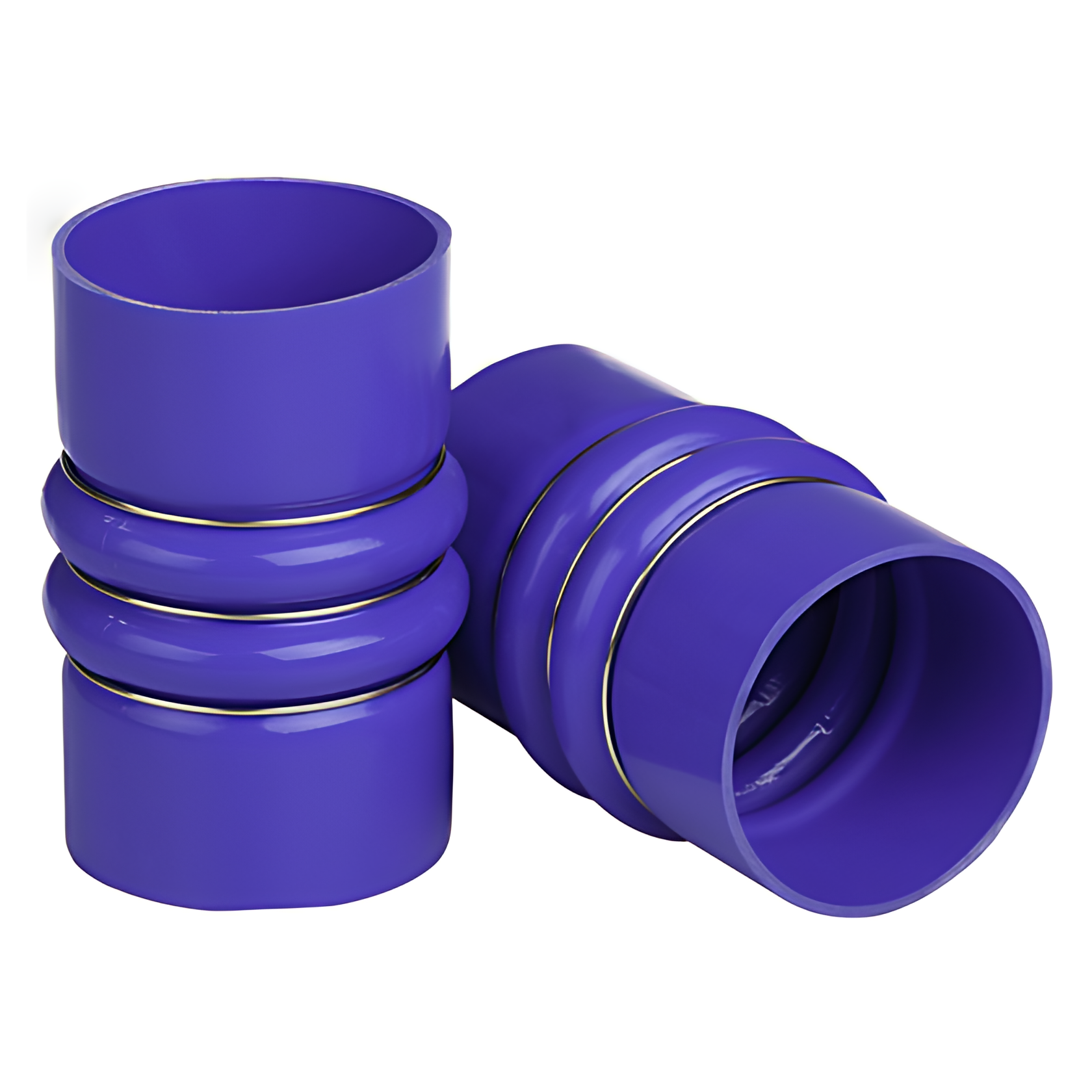 MANGUEIRA INTERCOOLER SILICONE AZUL - 525050