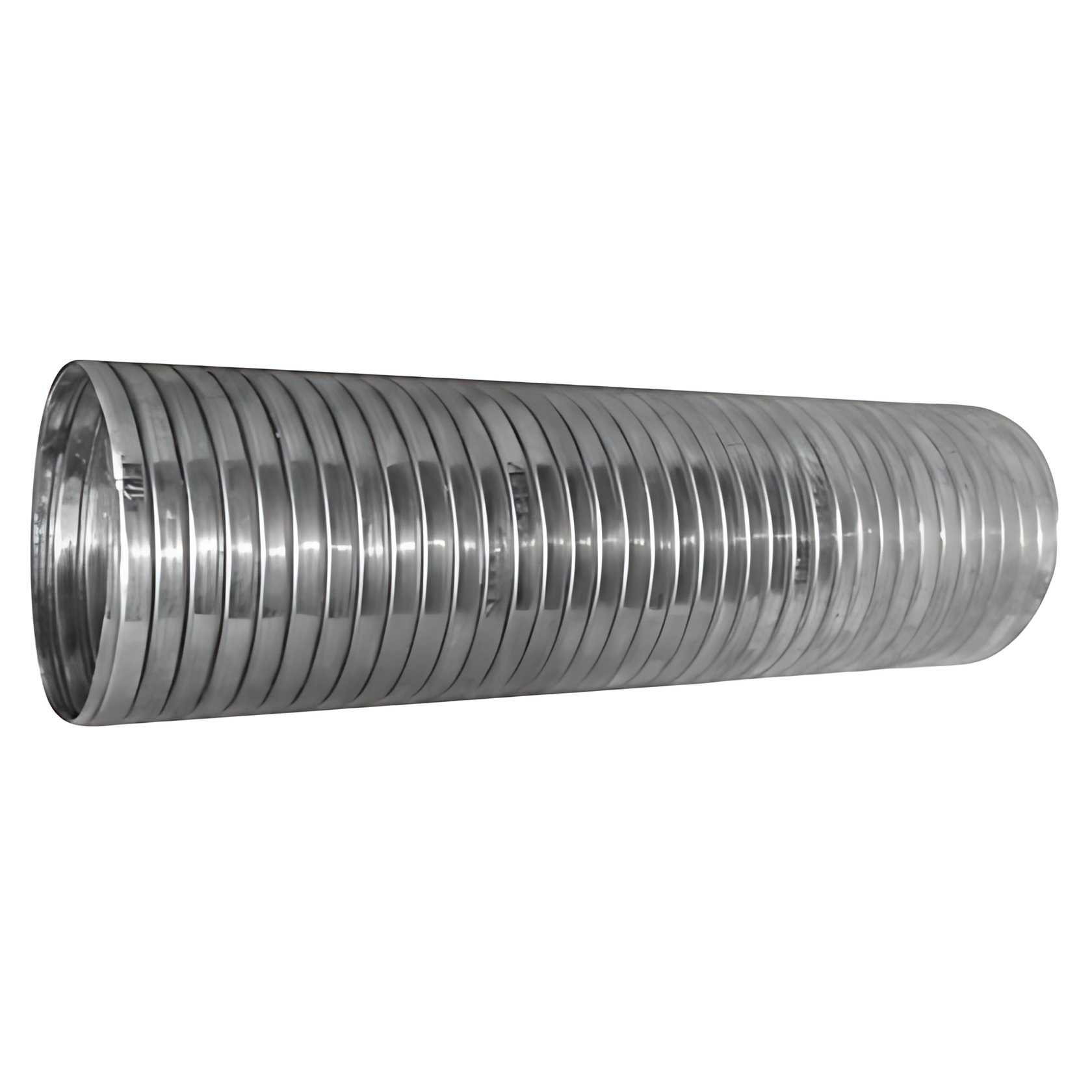 TUBO FLEXIVEL ESCAPAMENTO C/ABRACADEIRA (ZINCADO) - 3824900165