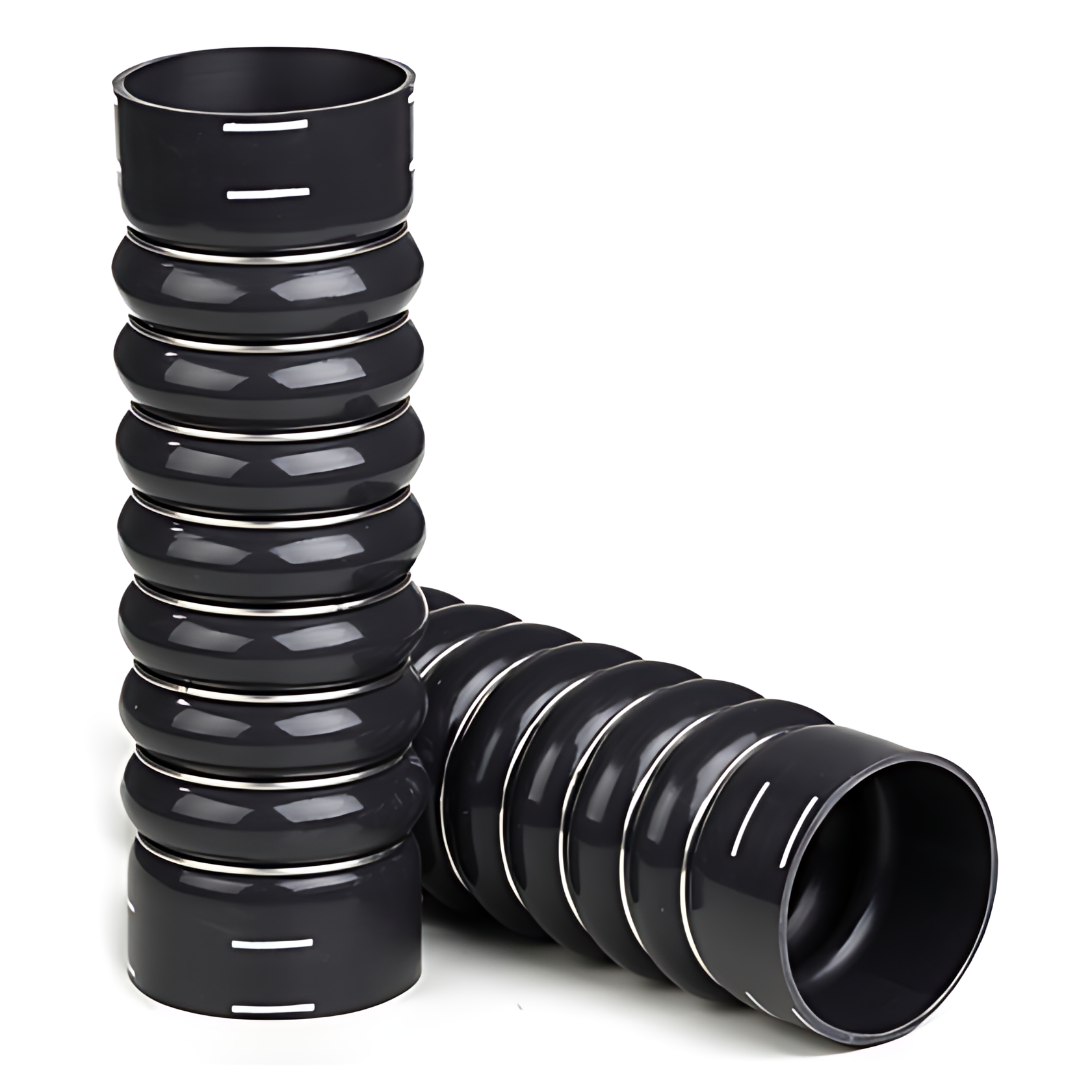 MANGUEIRA INTERCOOLER SILICONE PRETA LADO FRIO - 41201190