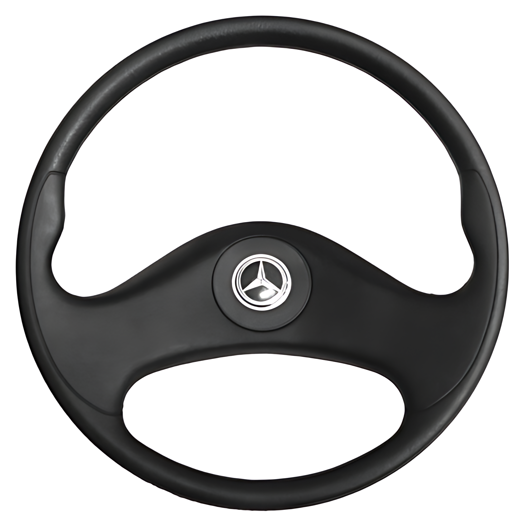 VOLANTE DIRECAO  COM TAMPA  ( PRETO 430MM ) - 6884647101