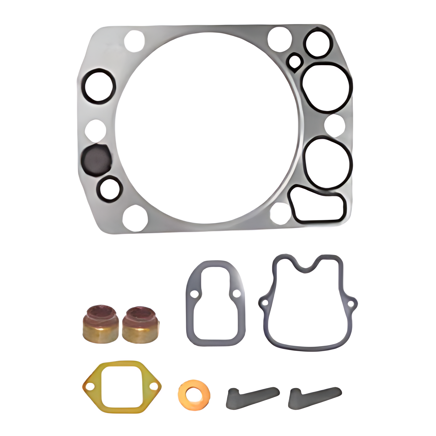 JOGO JUNTA MOTOR OM447LA - OM449 (CABECOTE COM RETENTOR VALVULA) - 4420160220