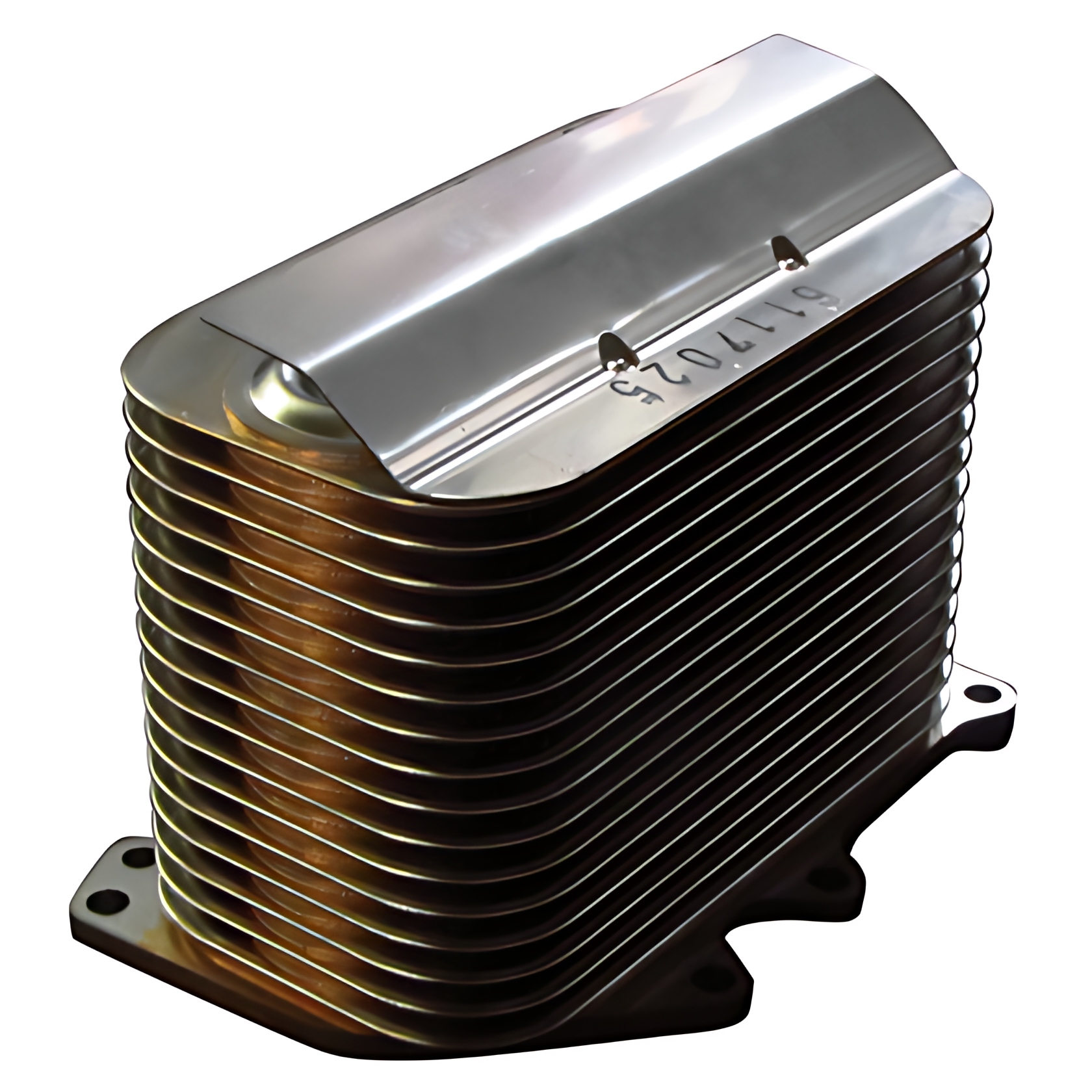 RESFRIADOR OLEO MOTOR MAN D08 6 CIL ( RADIADOR OLEO ) - 07W117015