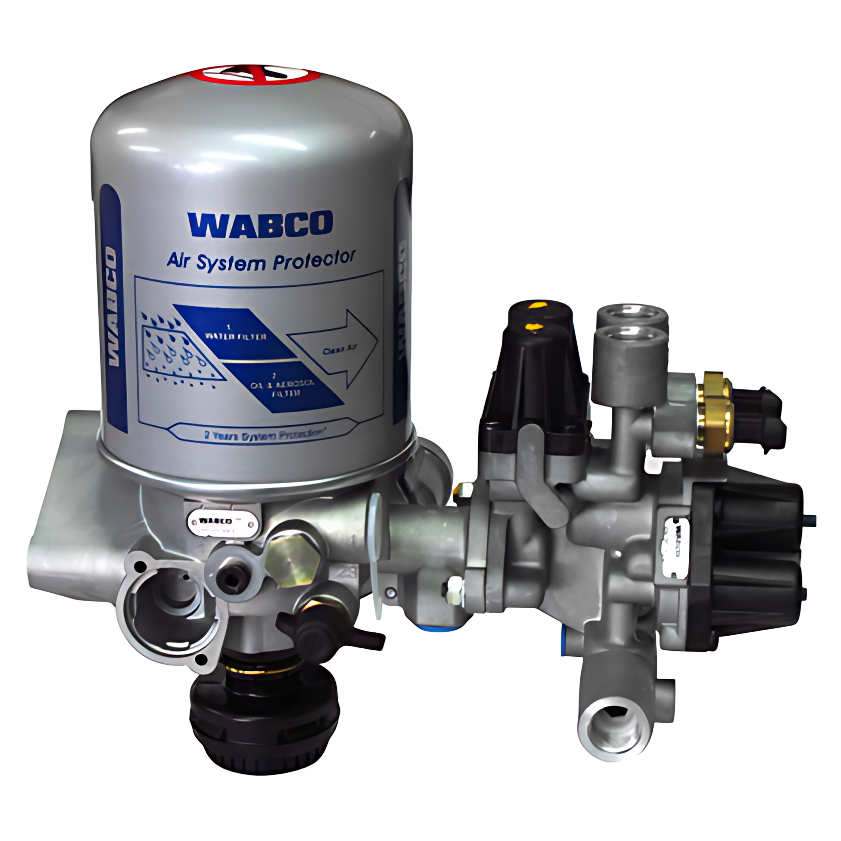 CONJUNTO SECADOR AR APU COMPLETA COM VALVULA DE PROTECAO 4 CIRCUITOS - 9325070030