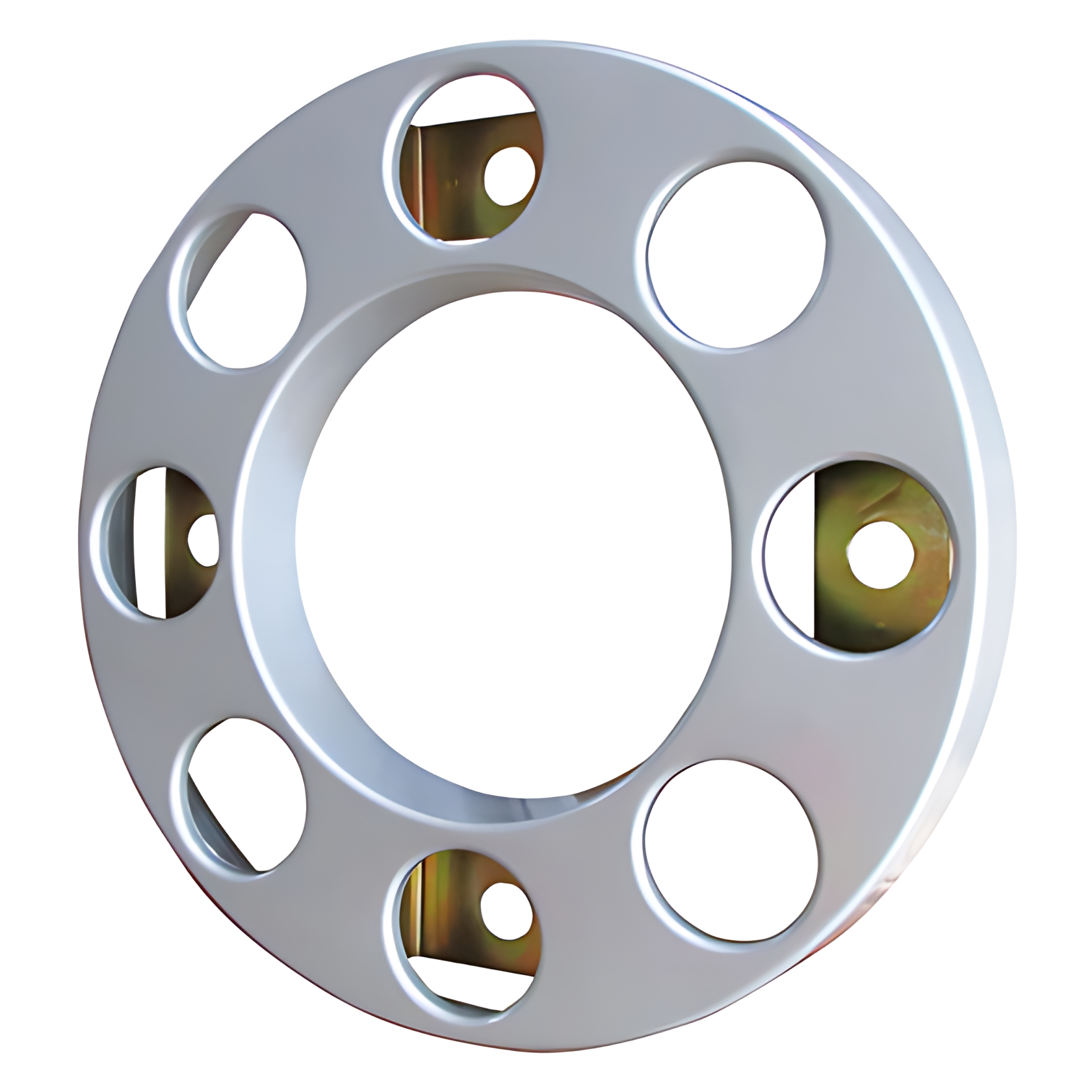 CALOTA RODA 8 FUROS PRATA - 1C451130BA