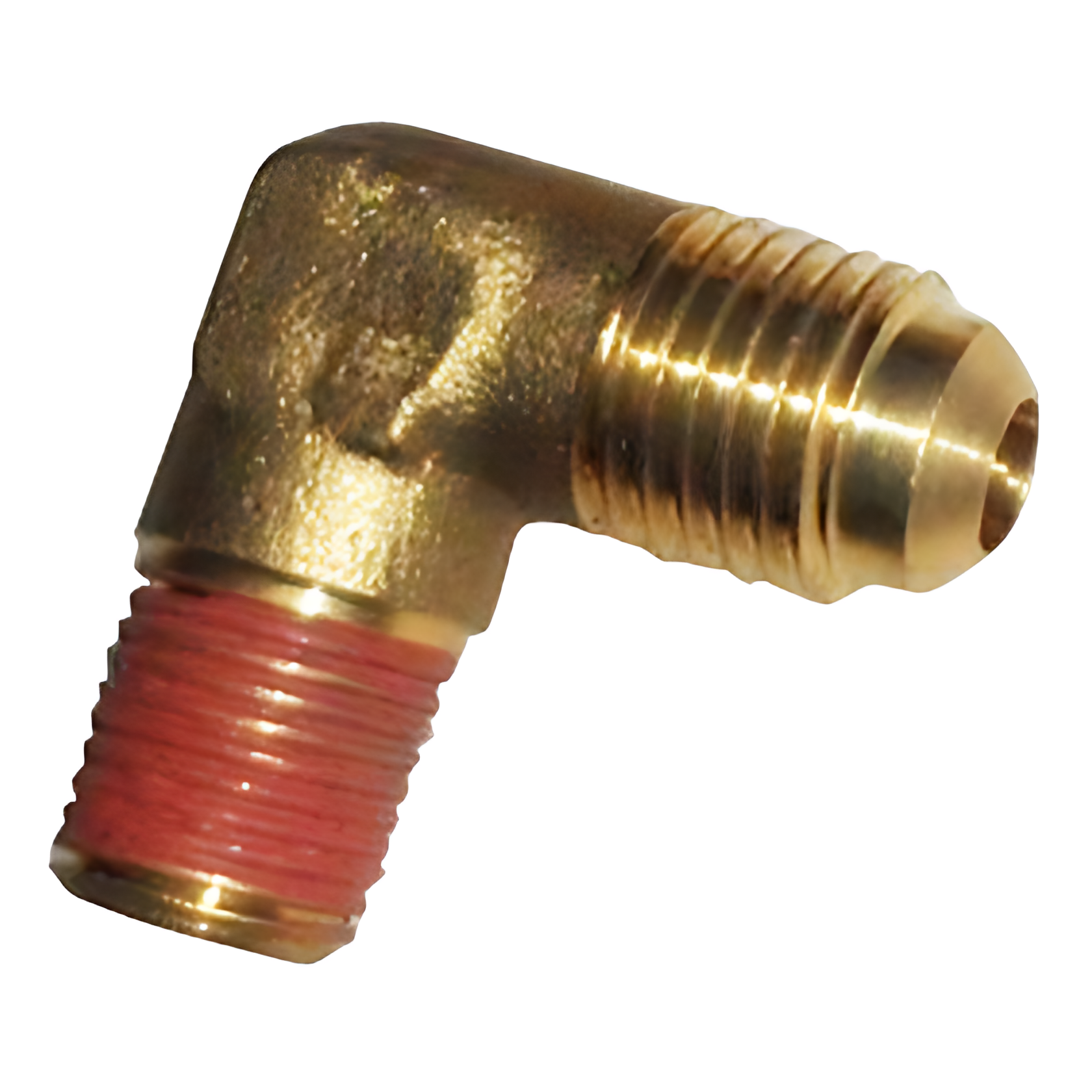 COTOVELO ADAPTADOR TUBO FLEXIVEL COMPRESSOR AR MOTOR CUMMINS 4BT 6BT 6CT ISC ISL - TE3145853