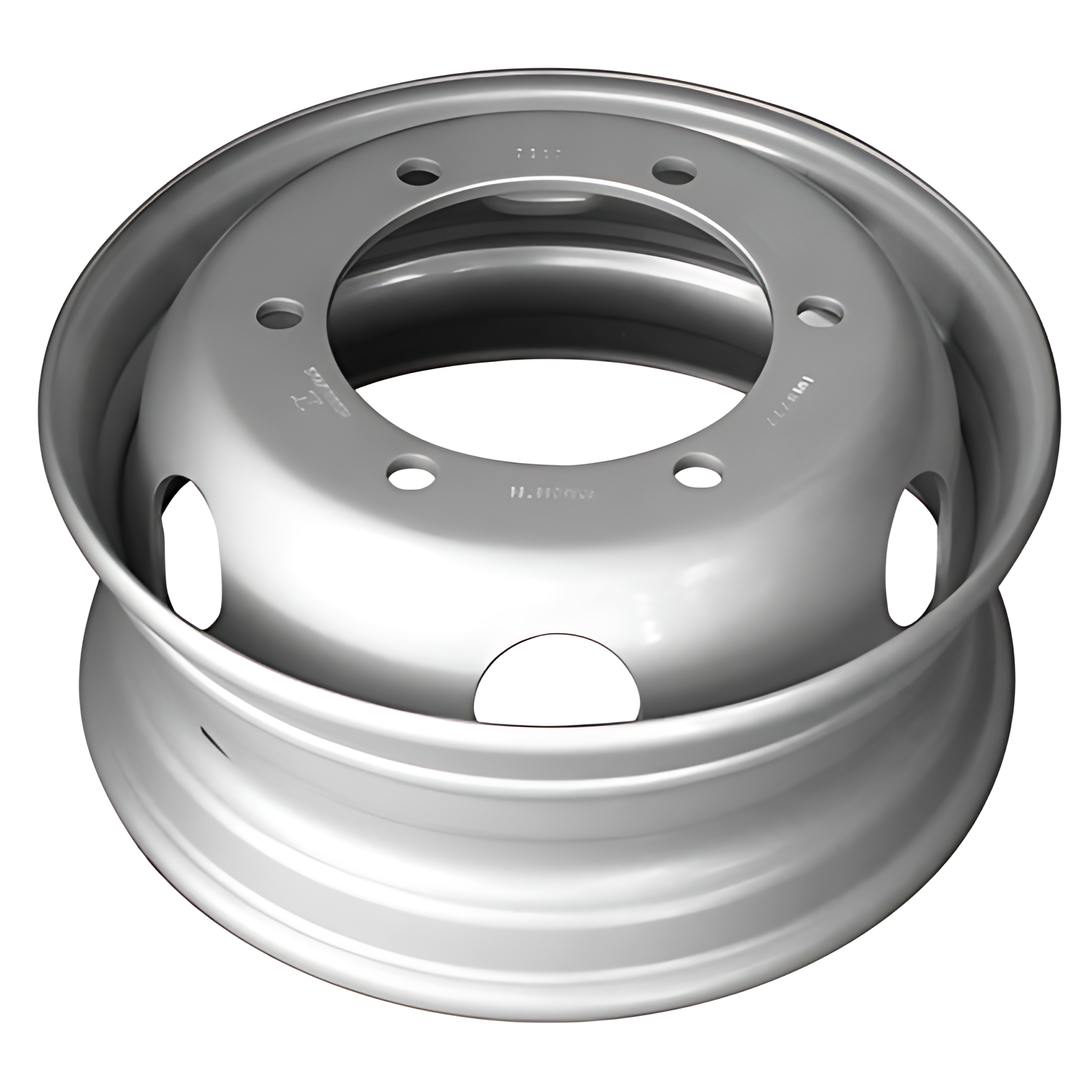 RODA DISCO 6,00 x 17,5 SEM CAMARA 6 FUROS RETO PNEU 215 - BVIM5166