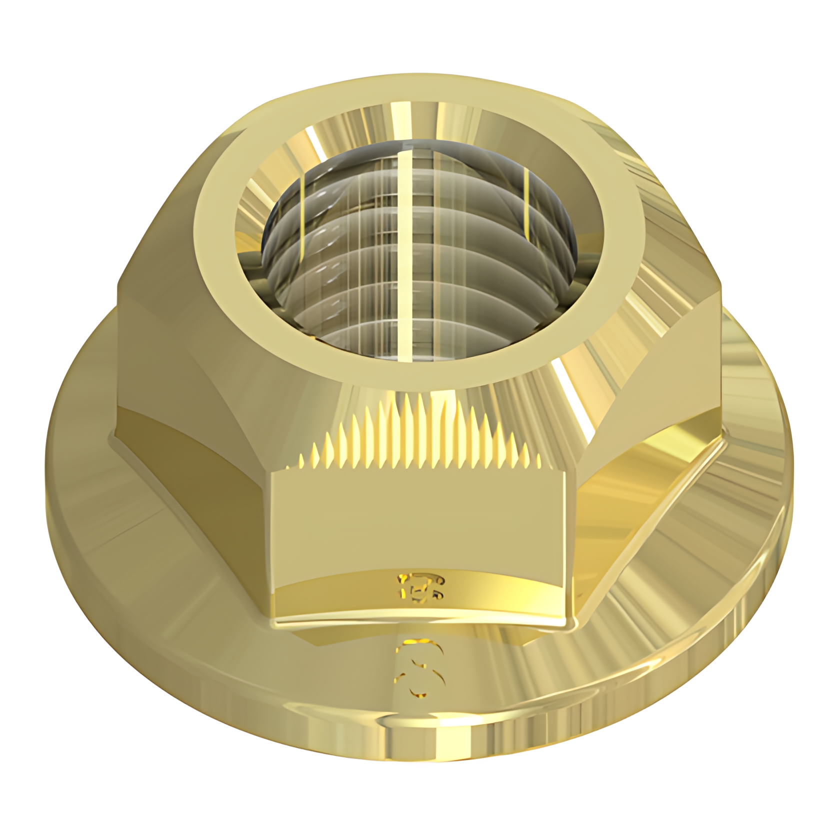 PORCA SEXTAVADA FLANGEADA TORQUE M6X1,00 - 70011