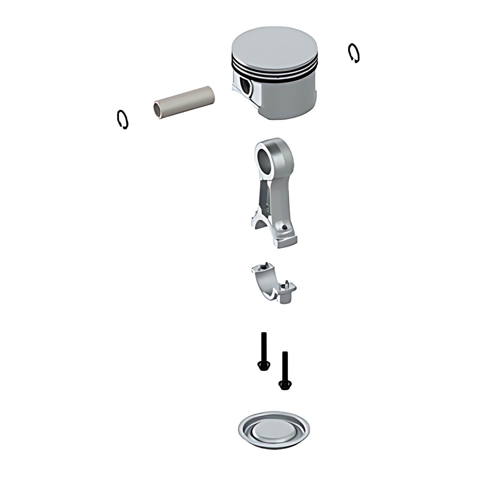 JOGO REPARO PISTAO E BIELA COMPRESSOR - 4111519282