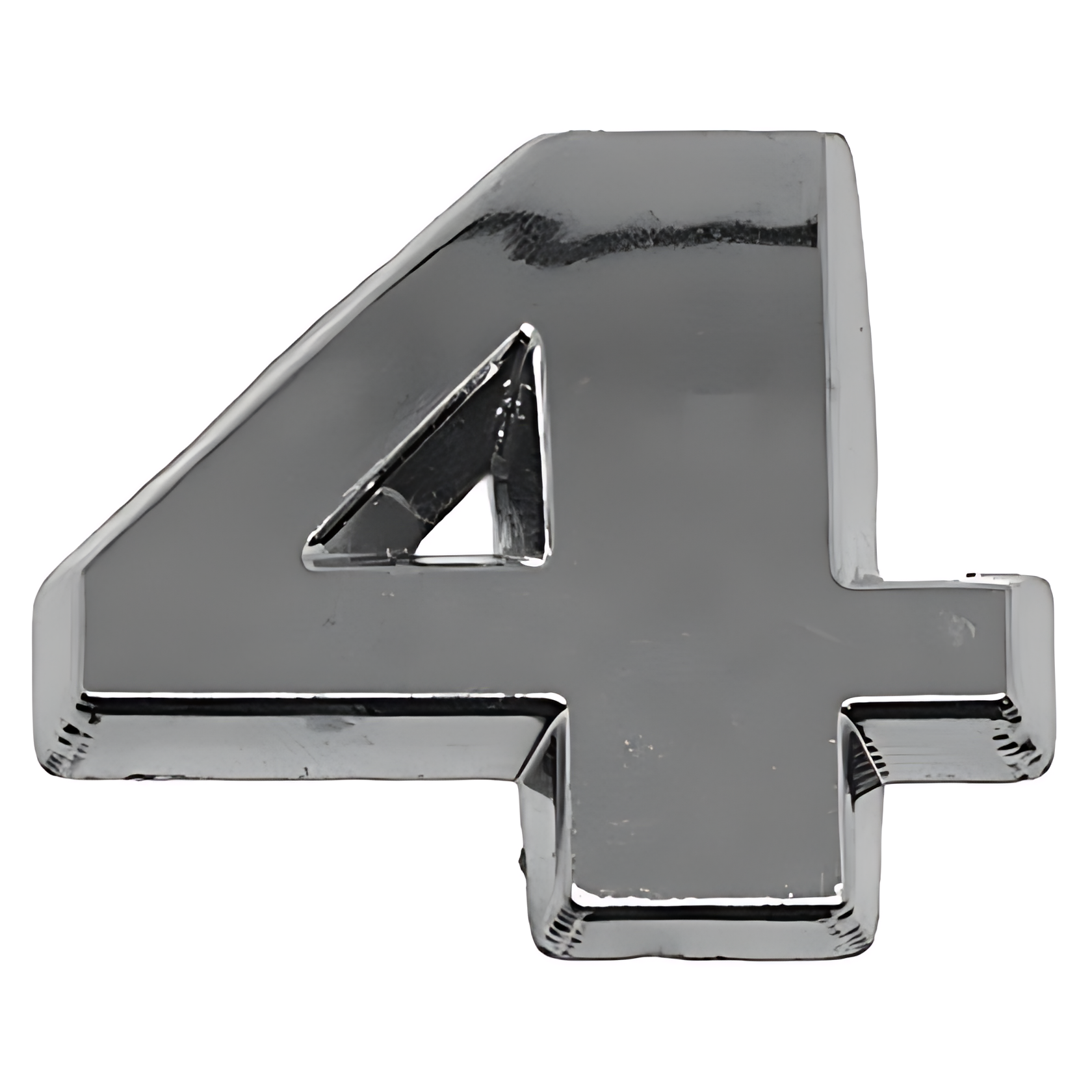 NUMERO 4 CROMADO PONTENCIA VW - ML3384