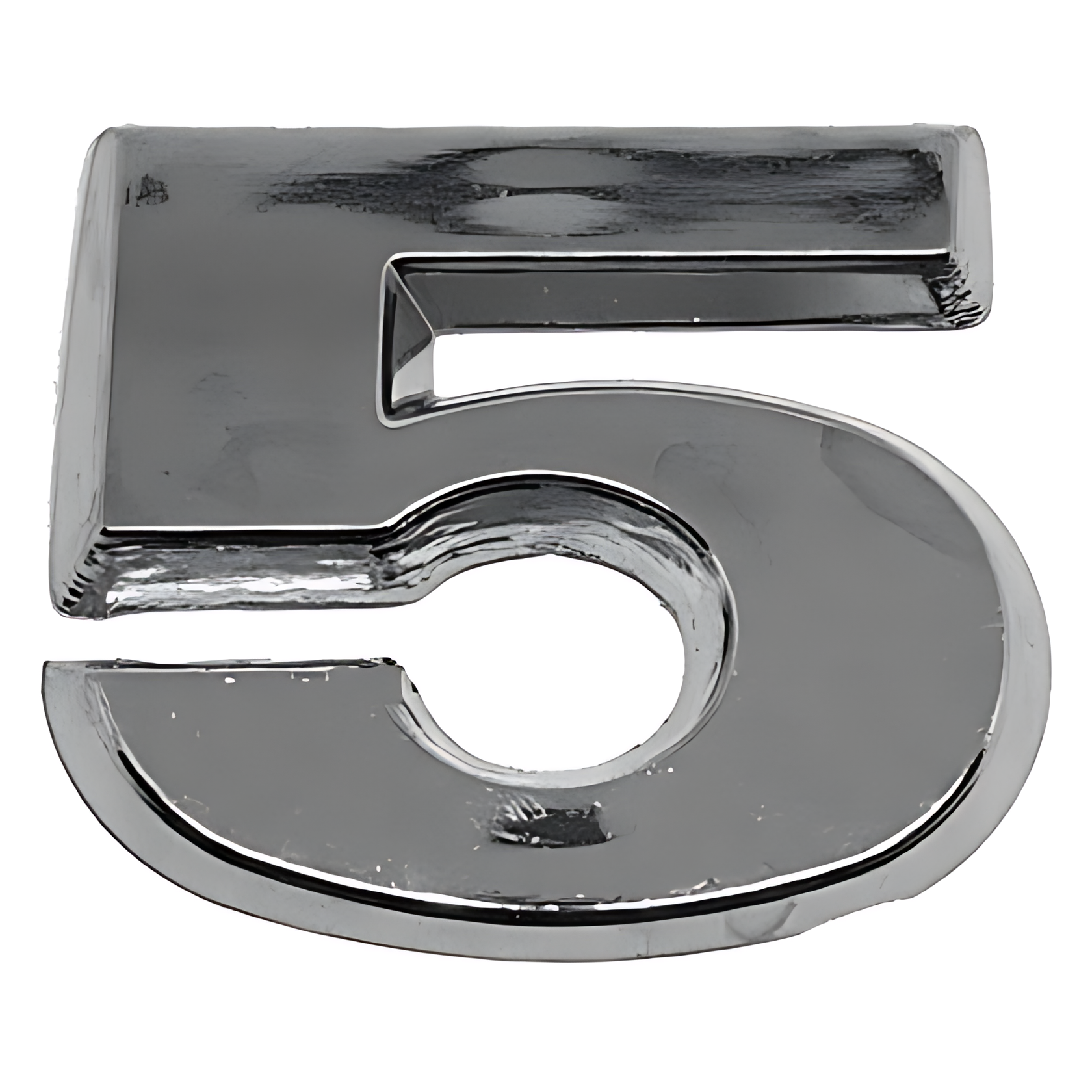 NUMERO 5 CROMADO PONTENCIA VW - ML3385