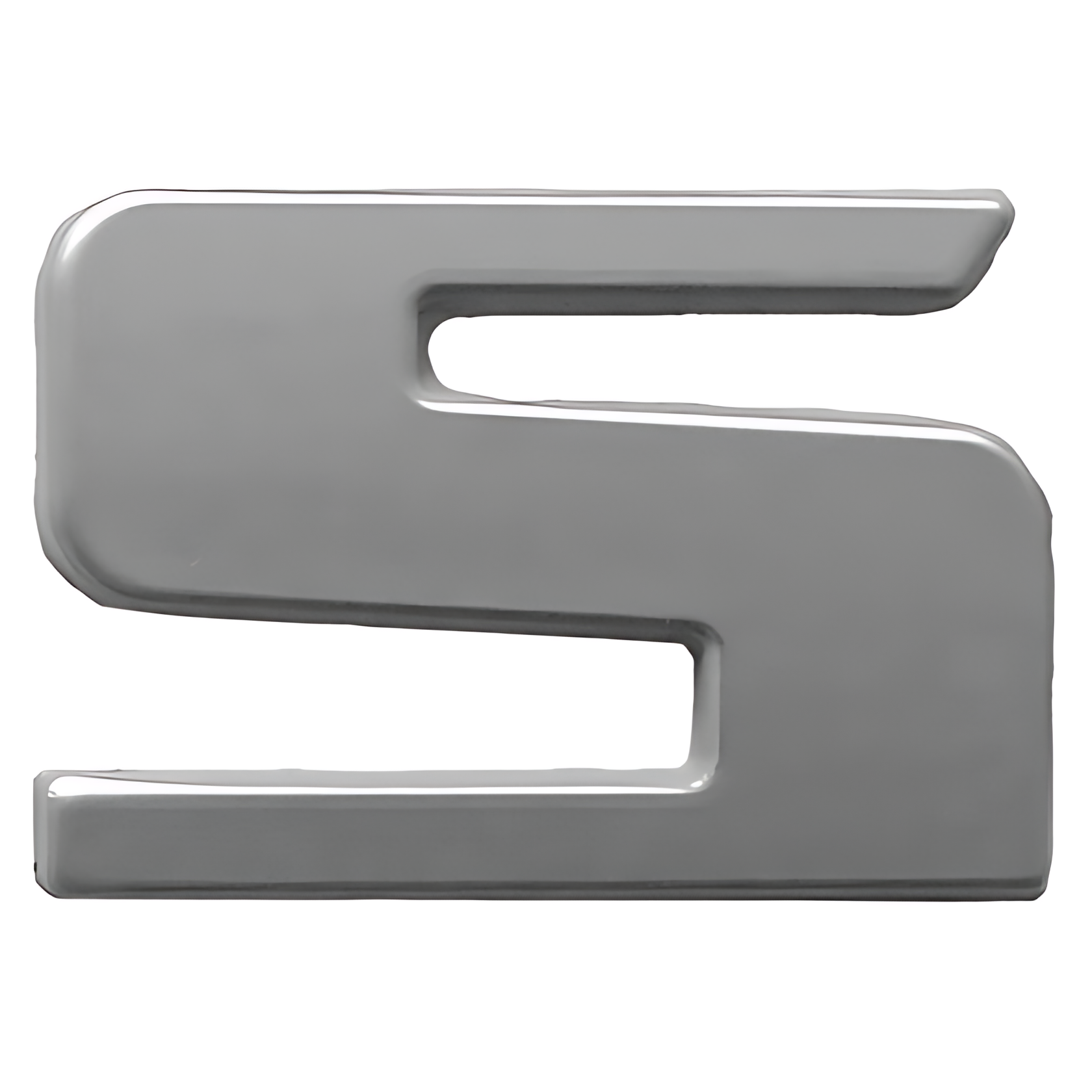 EMBLEMA 5 CROMADO FORD POTENCIA - ML3395