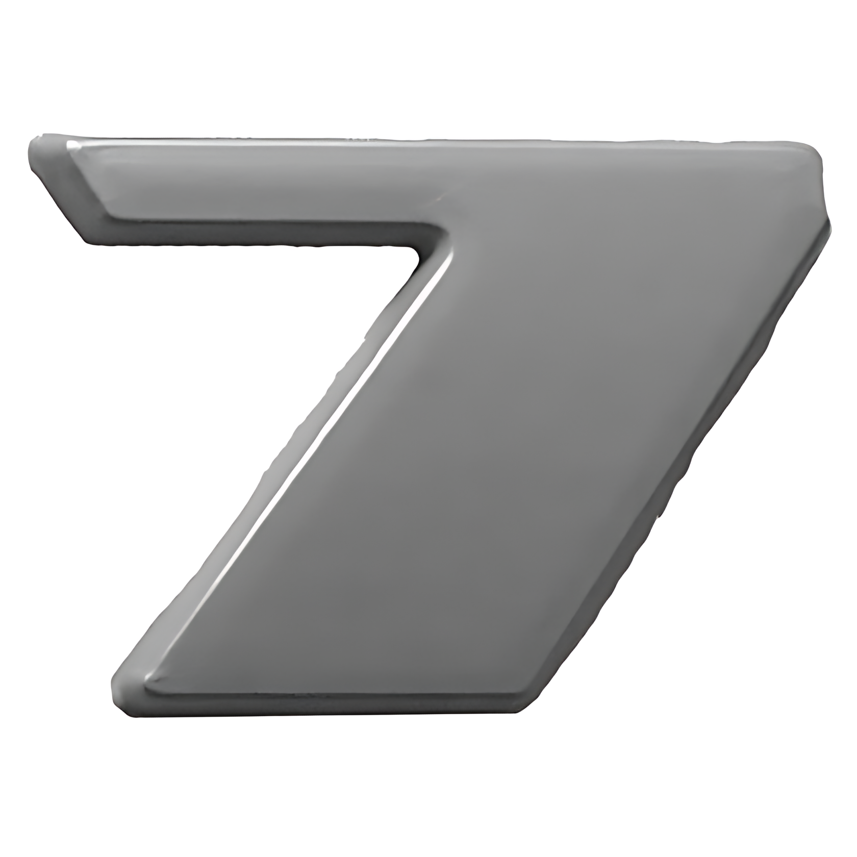 EMBLEMA 7 CROMADO FORD POTENCIA - ML3397